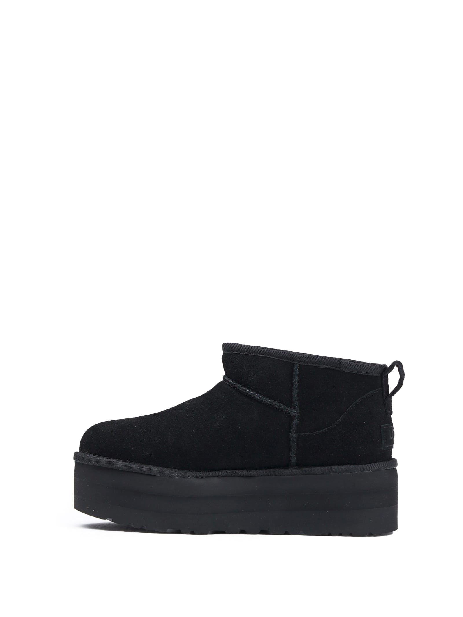 Ugg W Classic Ultra Mini Platform In Black