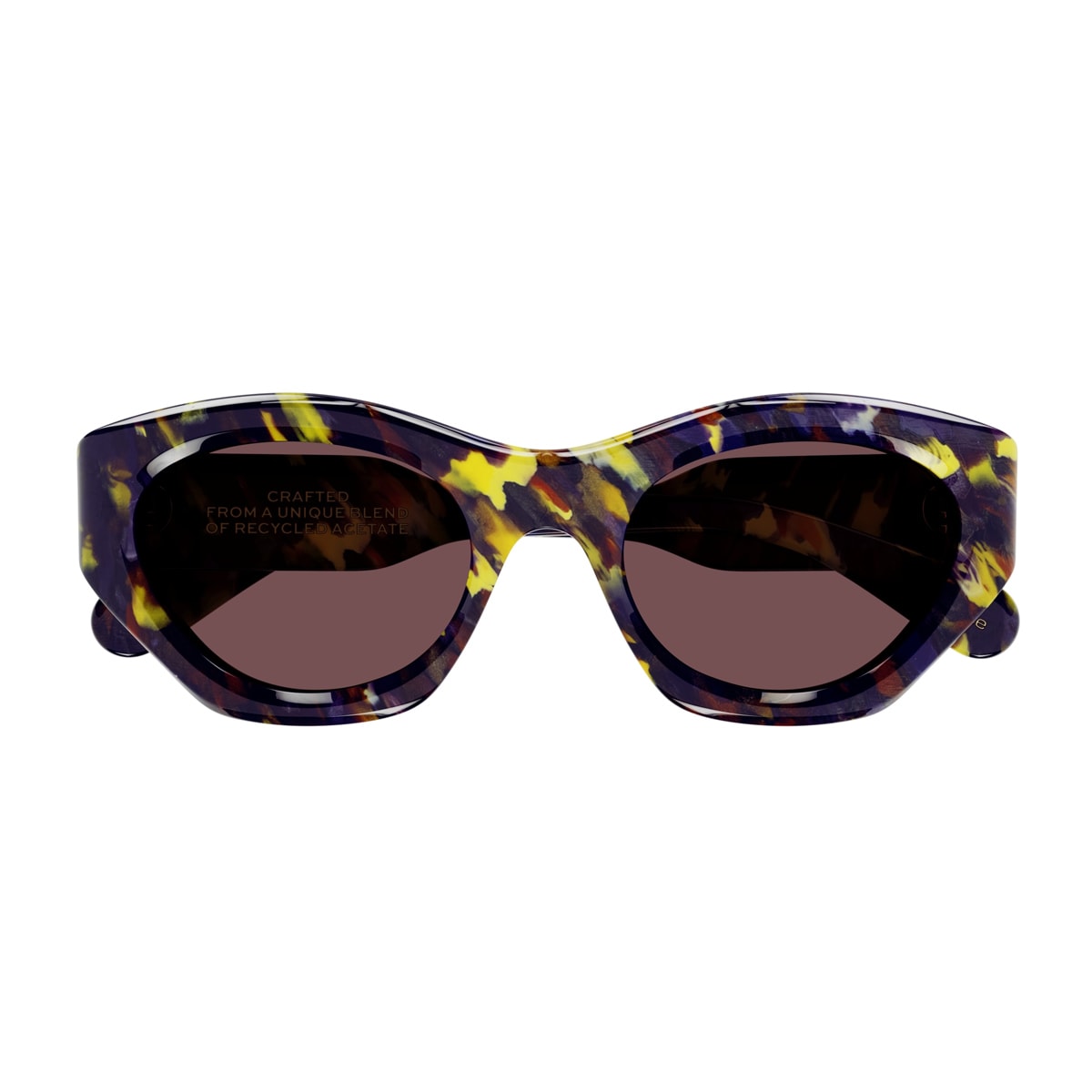 Chloé Ch0220s Linea Gayia 007 Violet Sunglasses