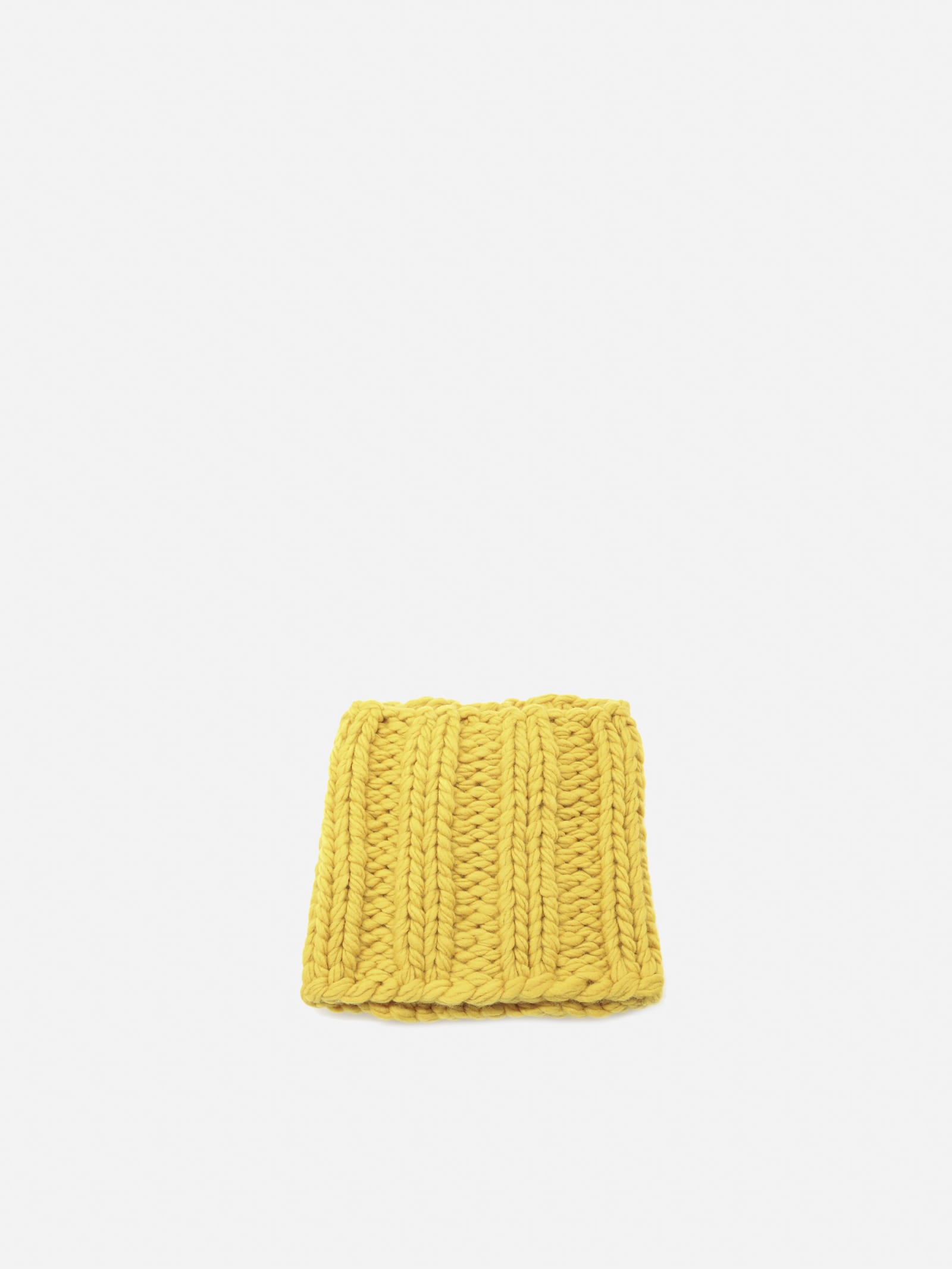 J.W. Anderson Yellow Knit Neck Warmer