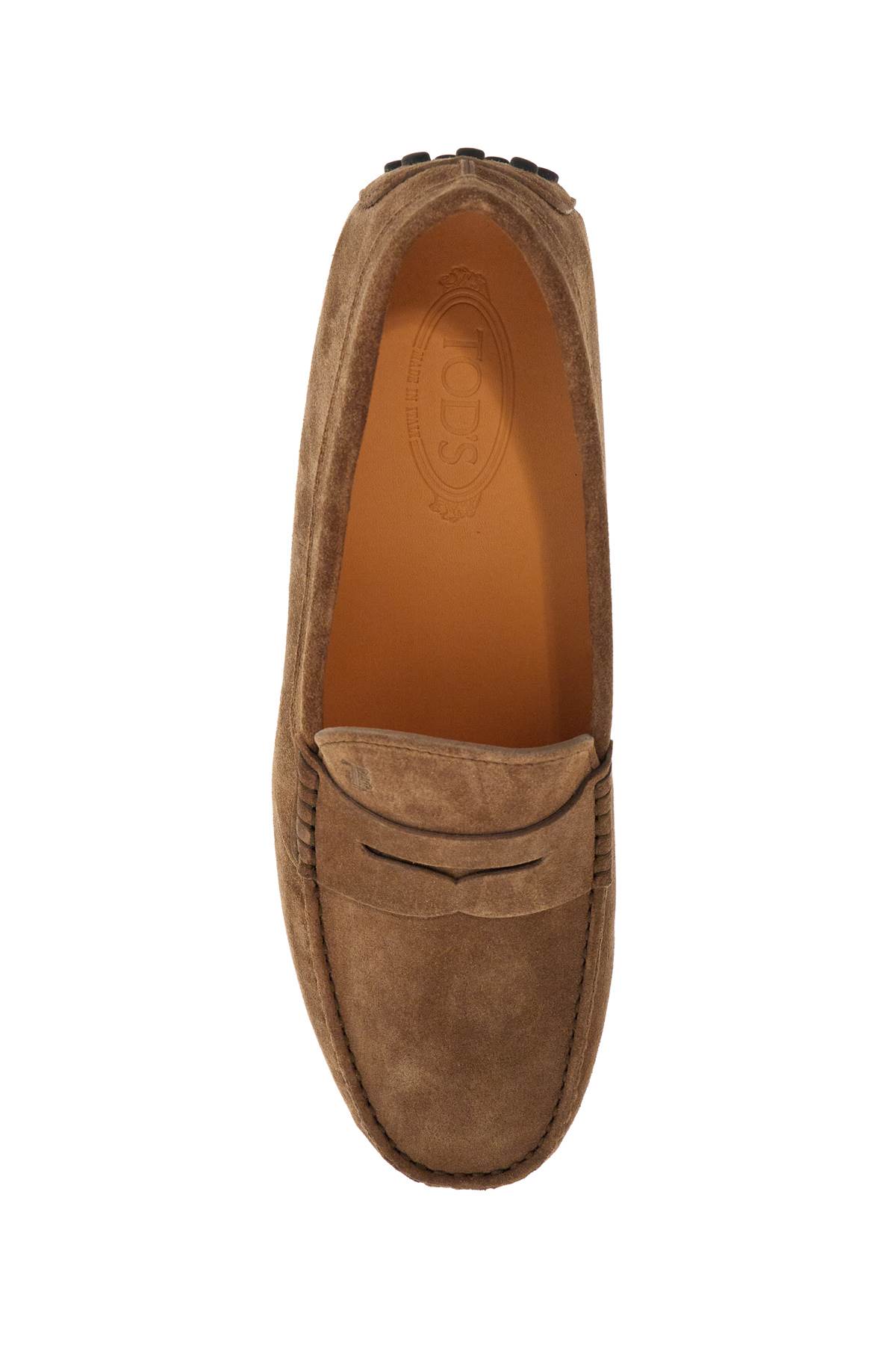 Tod's Light Walnut Leather Driving Moccasin Men In Noce Chiaro (brown)