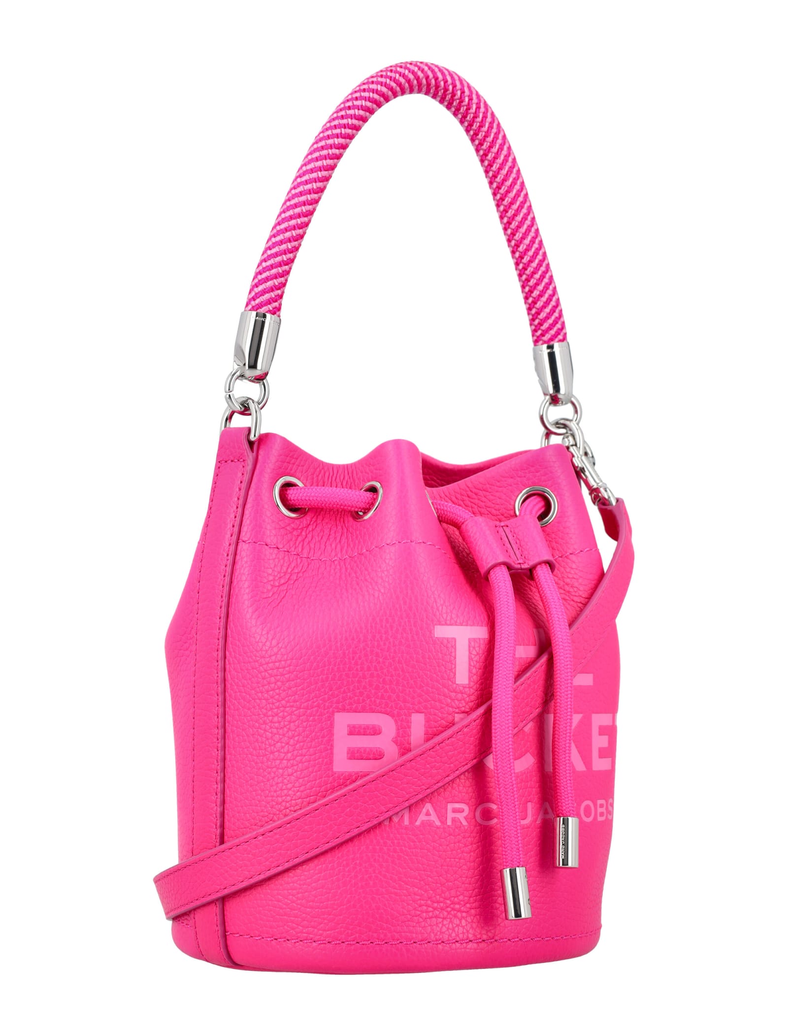 Shop Marc Jacobs The Bucket Bag In Hot Pink