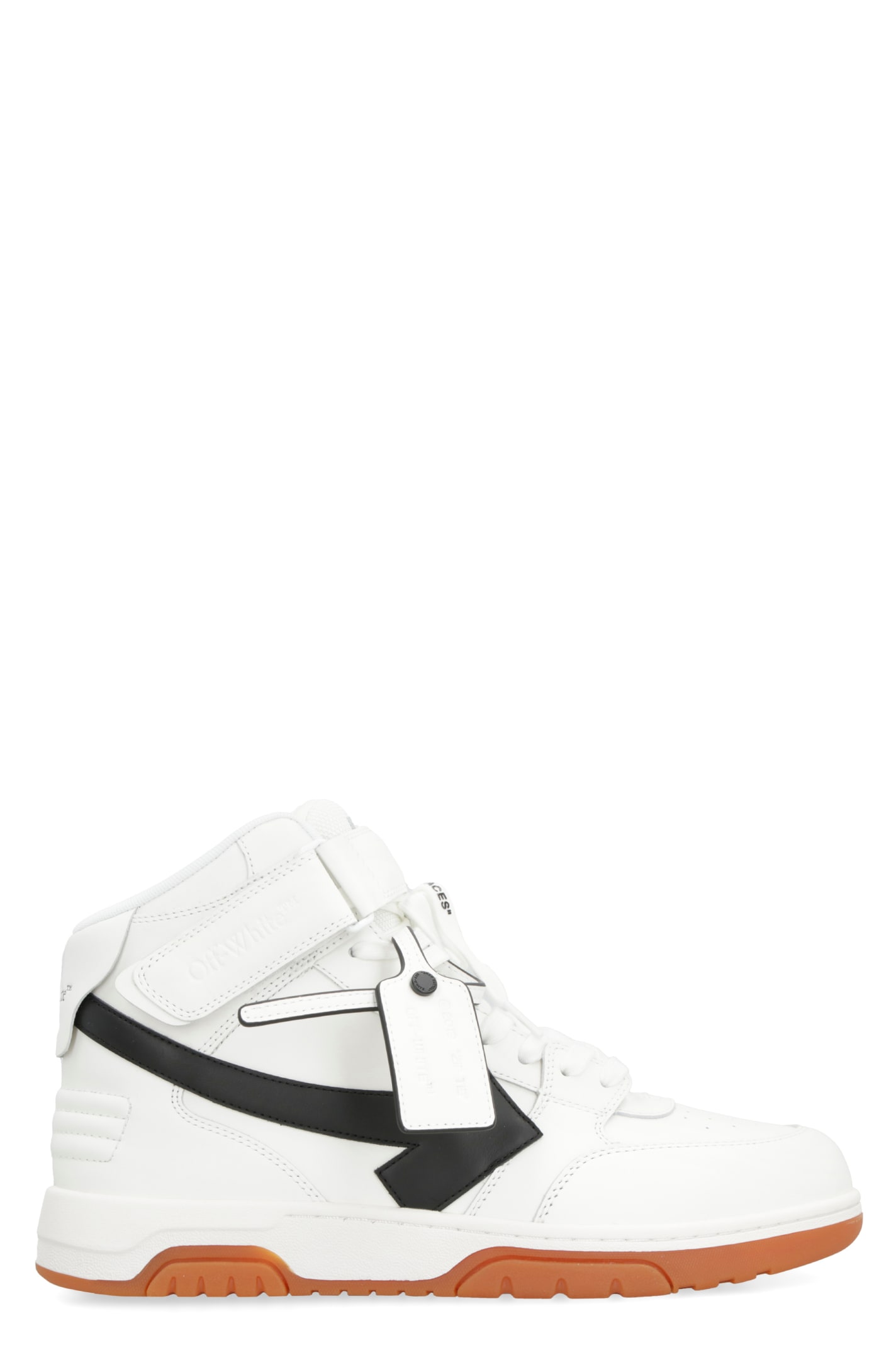 OFF-WHITE OUT OF OFFICE HIGH-TOP SNEAKERS