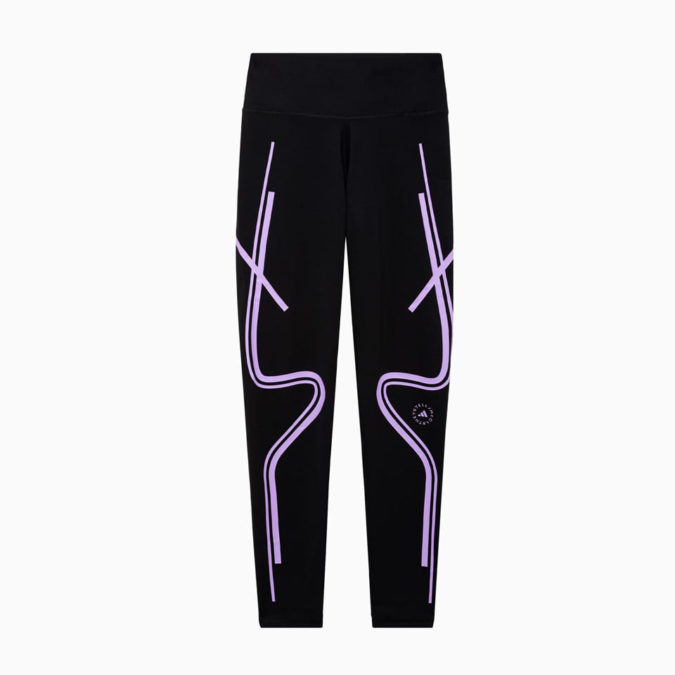 Adidas By Stella Mccartney Truepace Running Logo-print Leggings