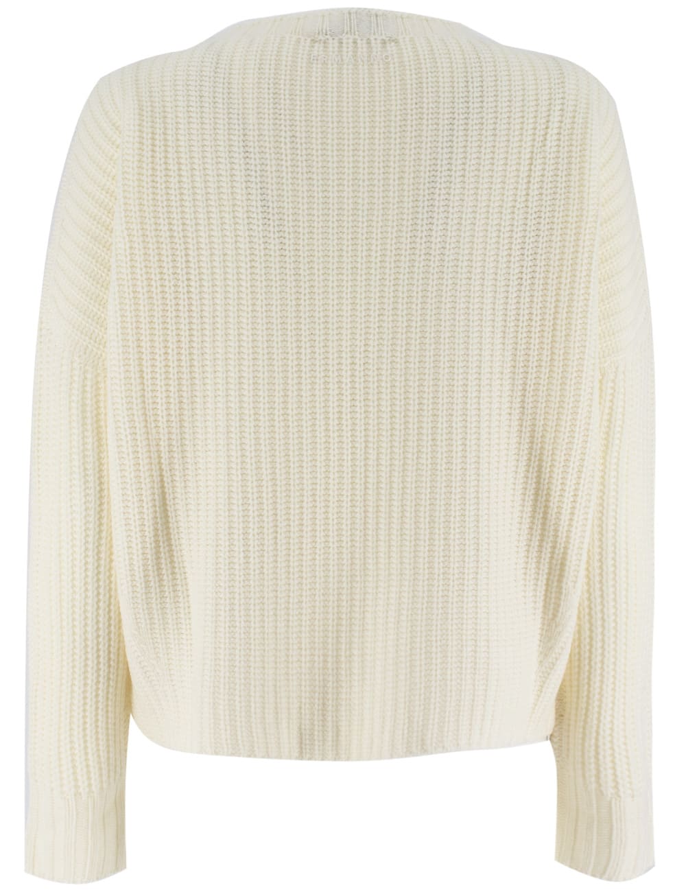 Shop Ermanno Firenze Jumper In Off White