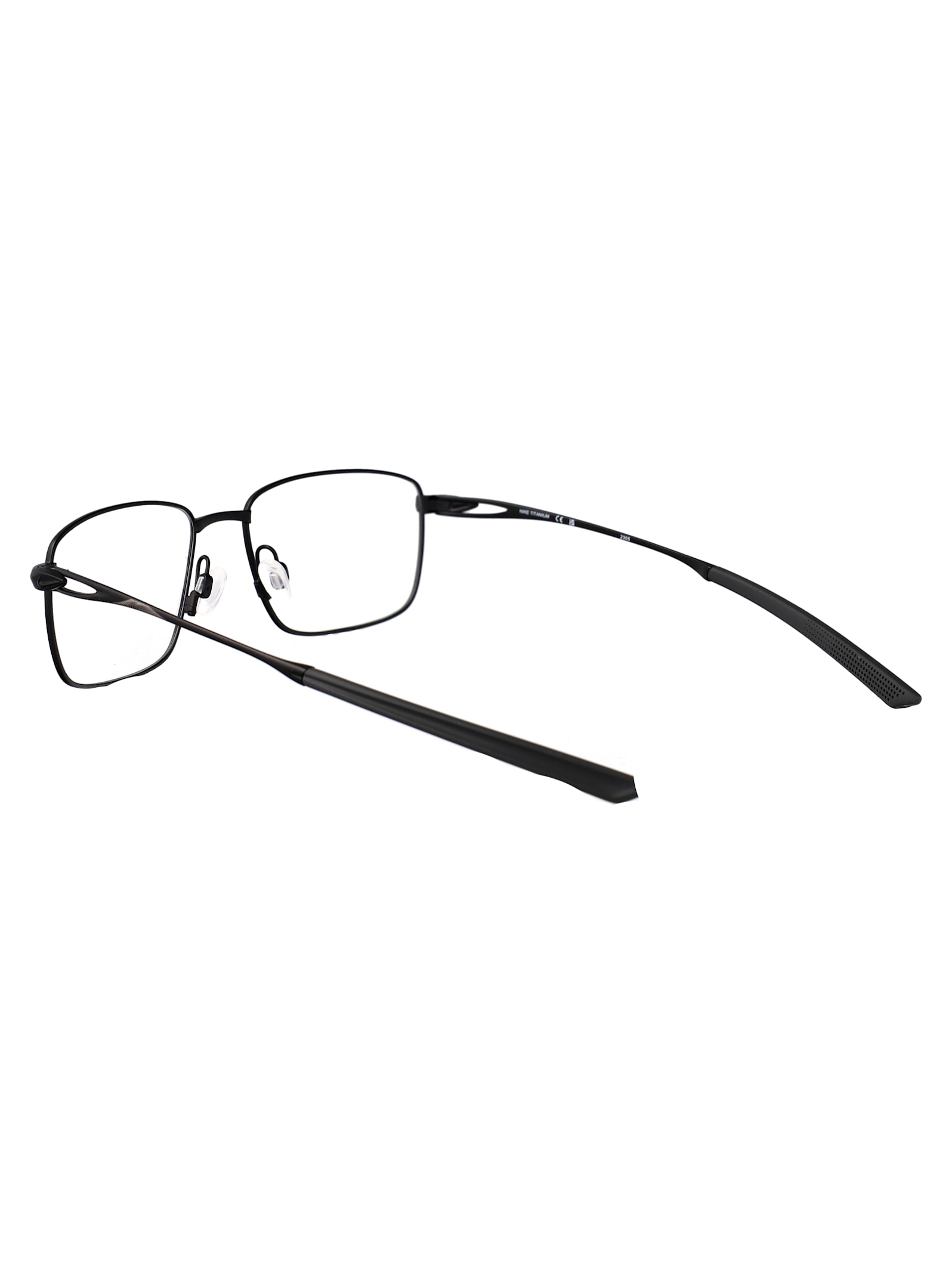 Nike Geometric Frame Plain Mirror In Black