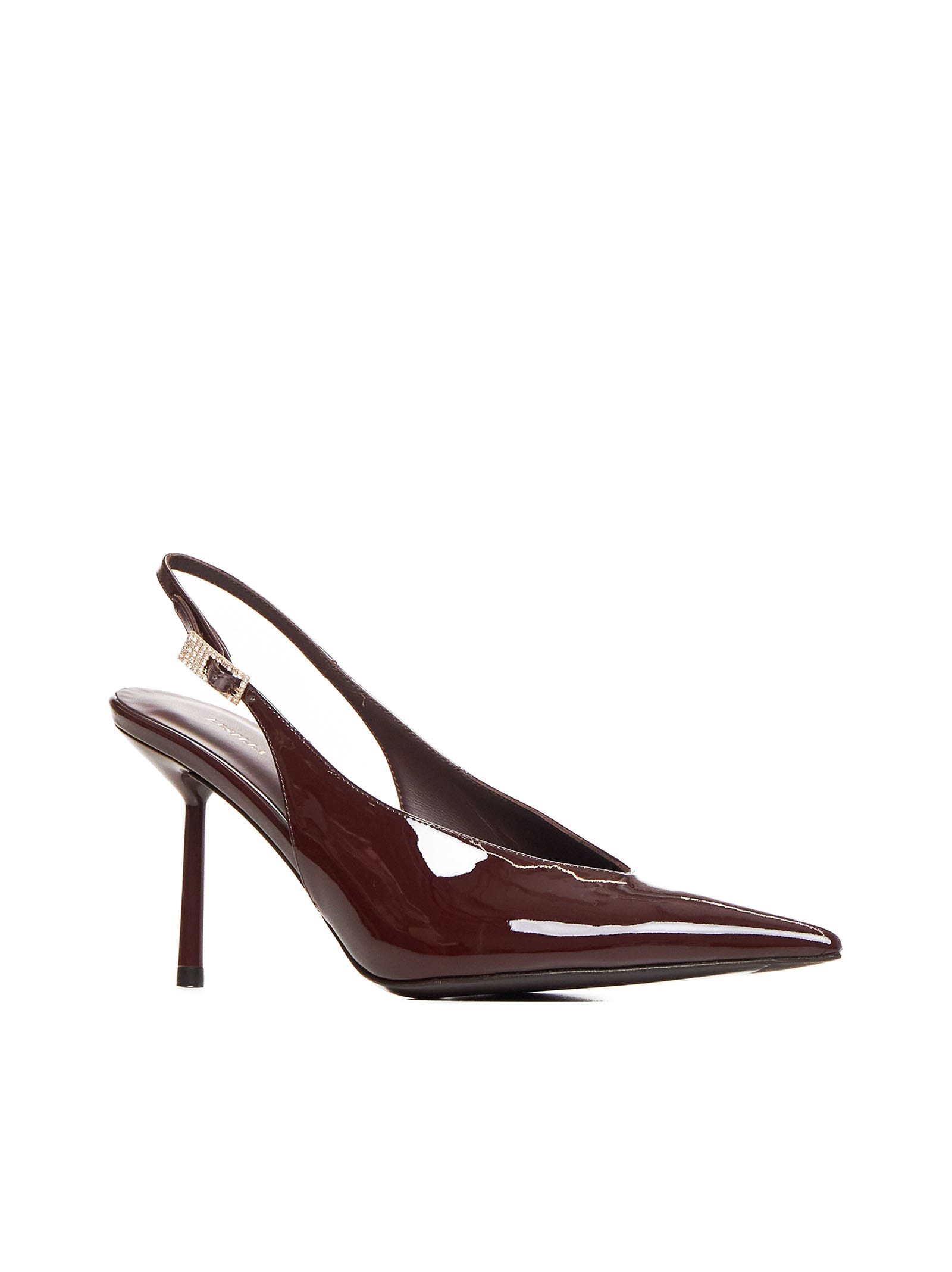 Shop Le Silla High-heeled Shoe In Fondente