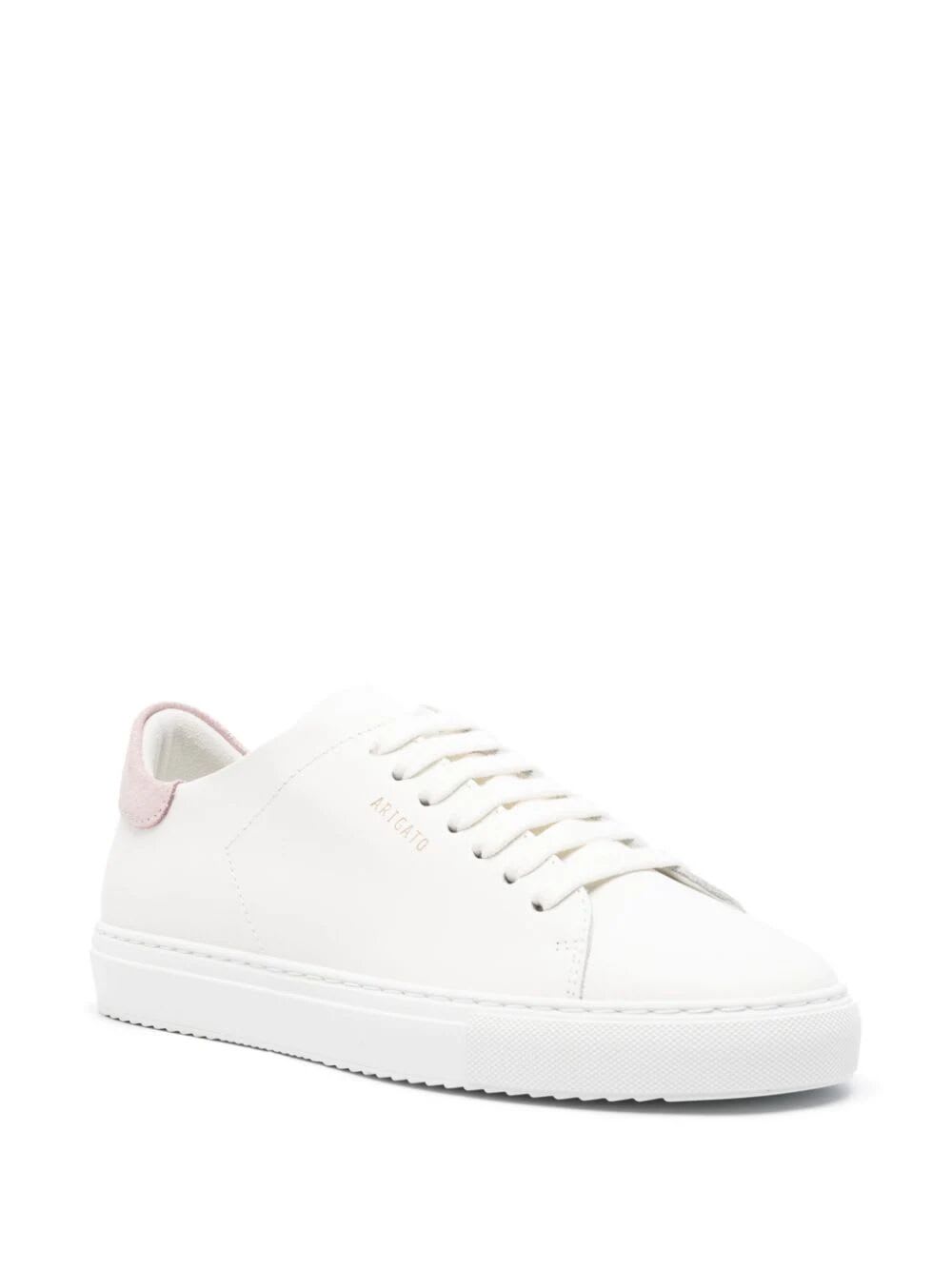 Shop Axel Arigato Clean 90 Sneaker In White Pink