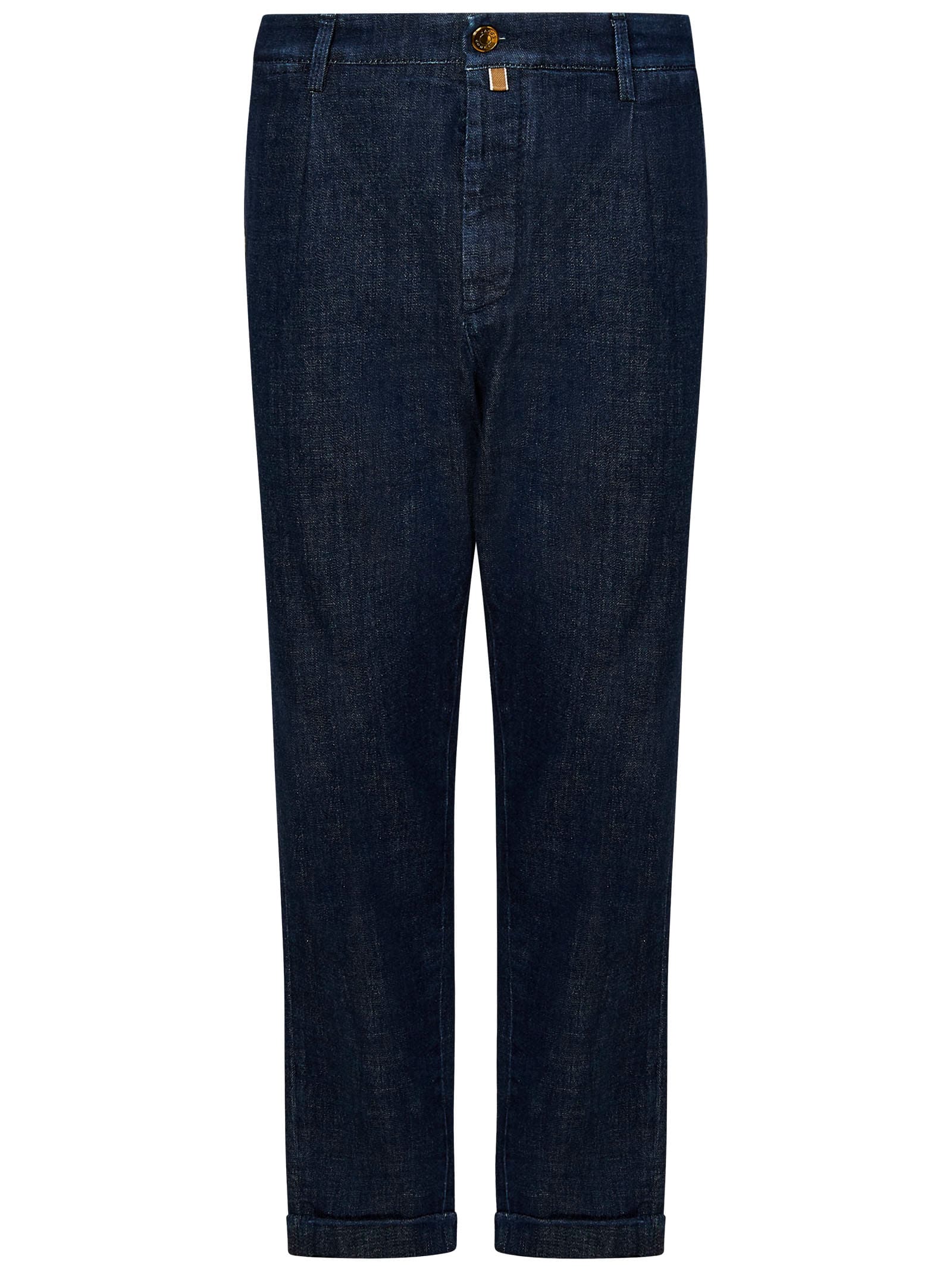 Shop Jacob Cohen Henry Jeans In Blue