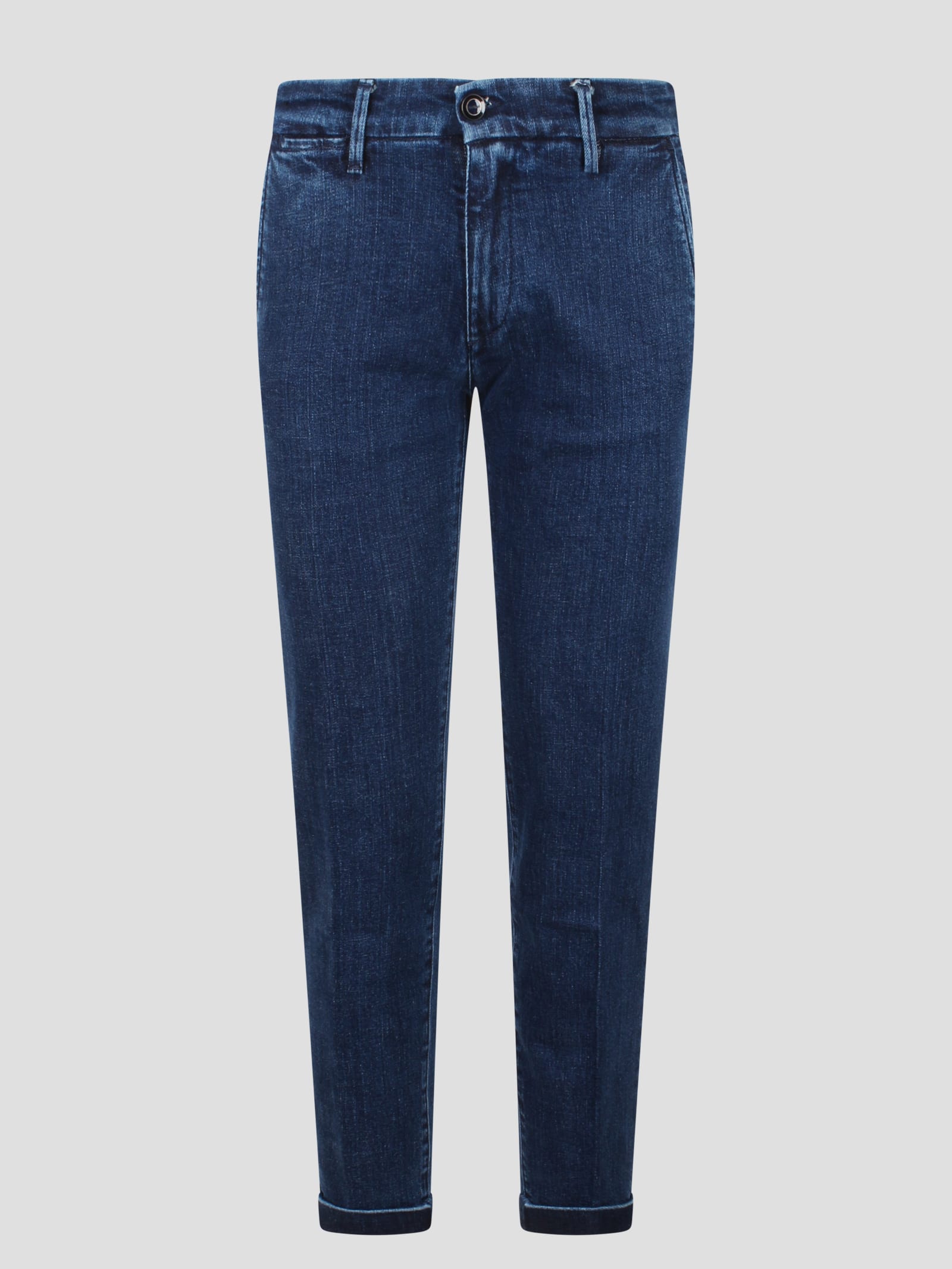 Shop Re-hash Mucha Denim Jeans In Blue