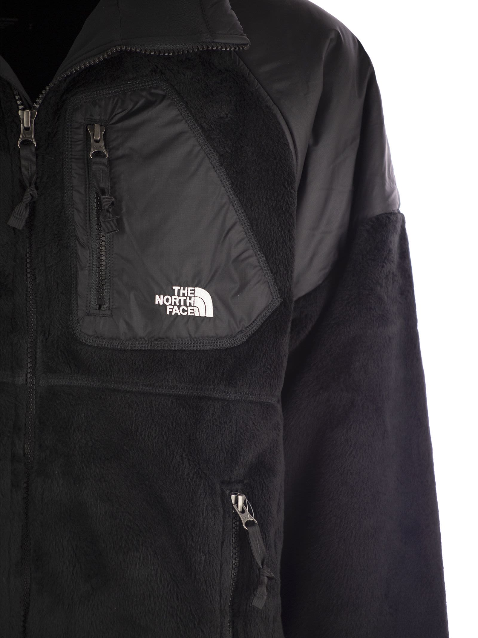 The North Face Mens Versa Velour Jacket Black Velour Jacket - Mens