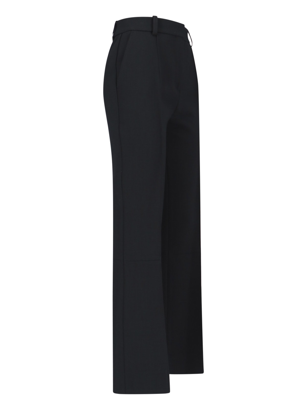 Shop Victoria Beckham Tailored Trousers In Black