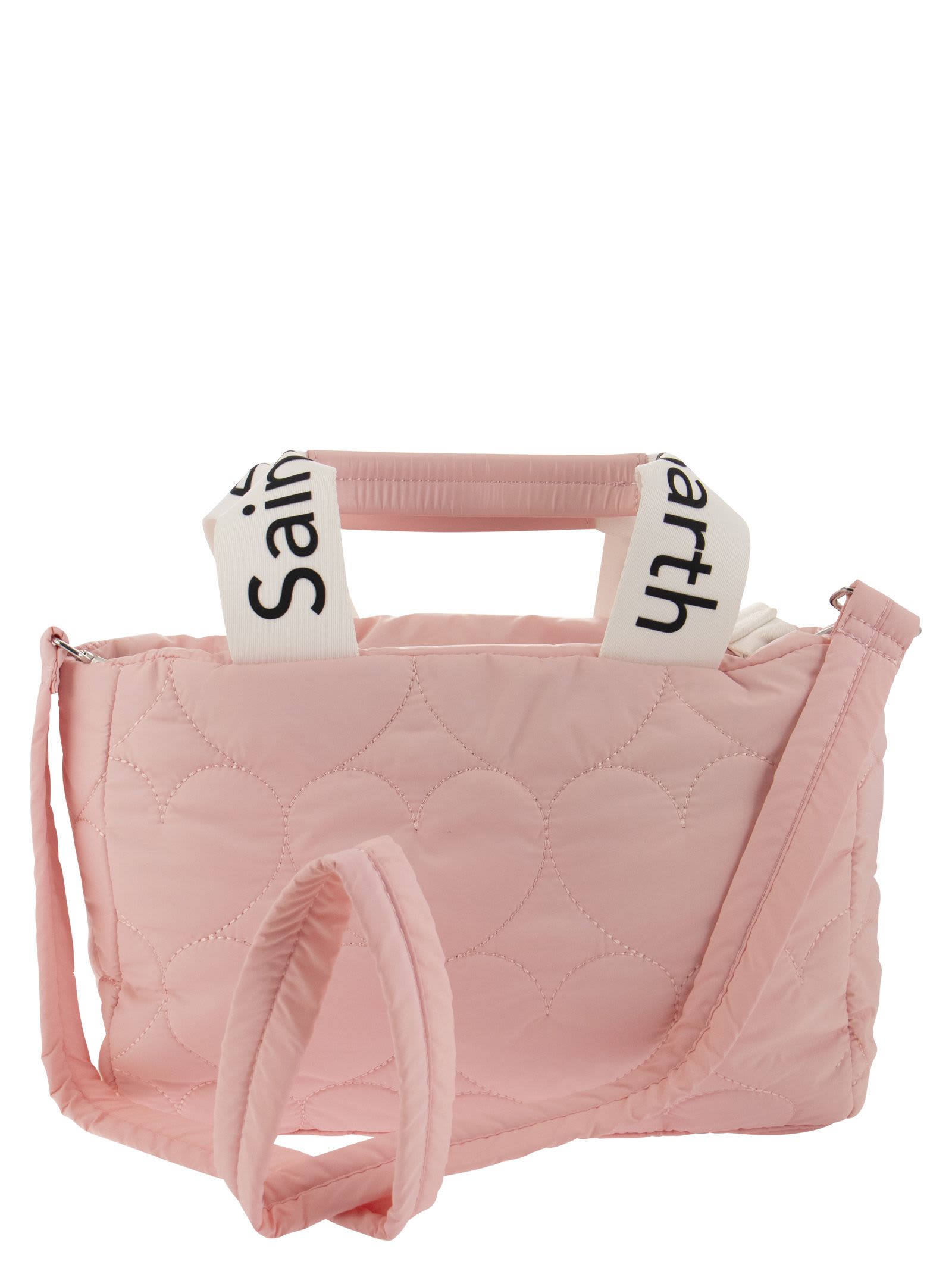 Shop Mc2 Saint Barth Puffer - Padded Hand Bag In Pink