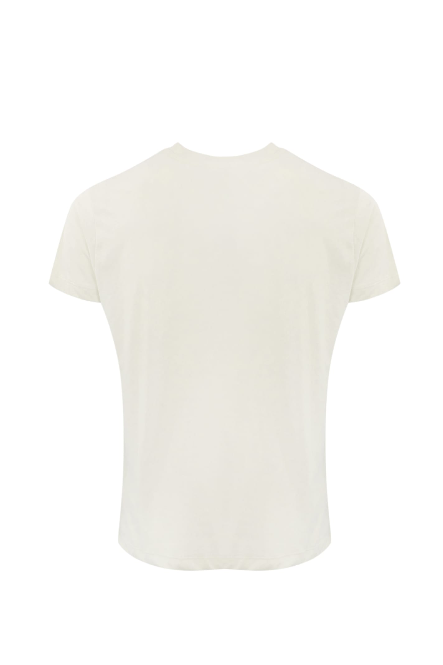 Shop Vilebrequin T-shirt With Print In Off White