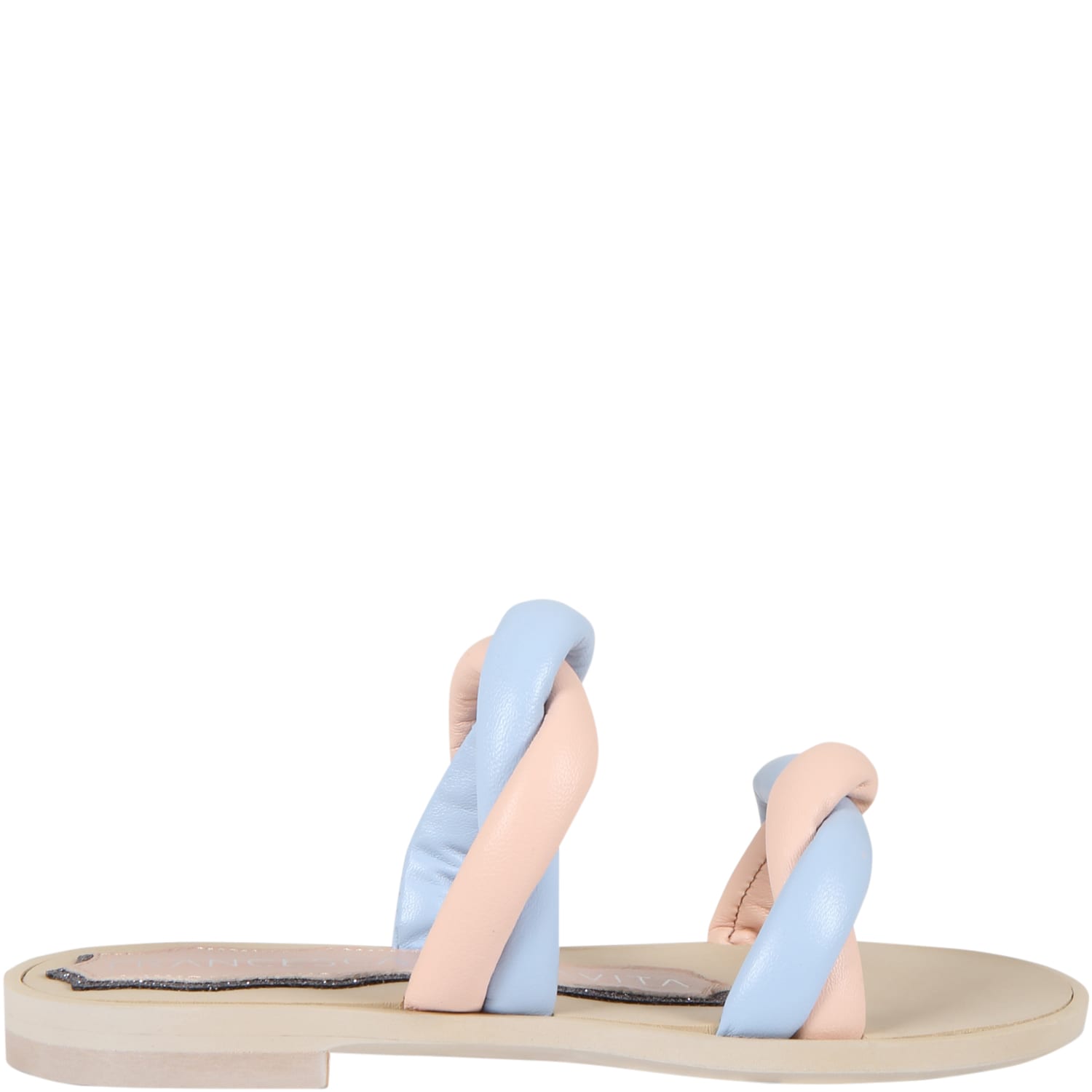 Francesca Bellavita Multicolor Sandals For Girl