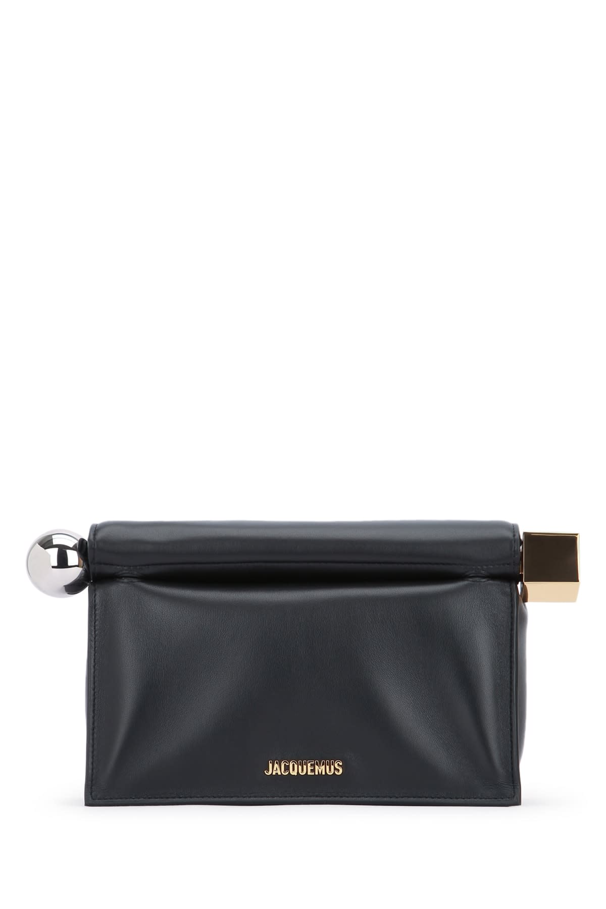 Jacquemus La Petite Pochette Shoulder Bag In Black