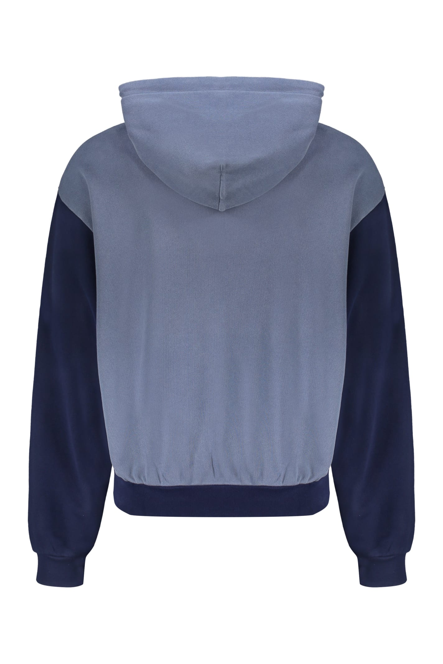 Shop John Elliott Hooded Sweatshirt In Blue