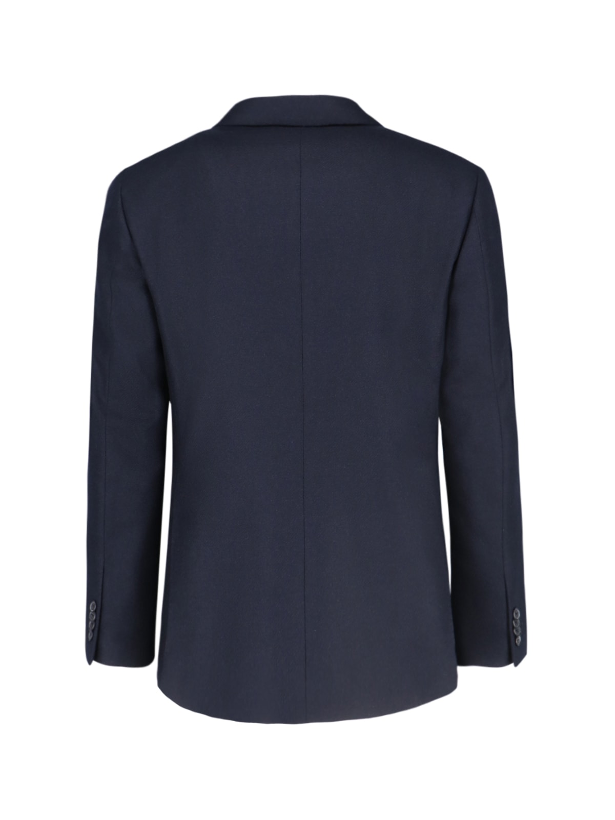 Shop Caruso Norma Double-breasted Jacket In Blue