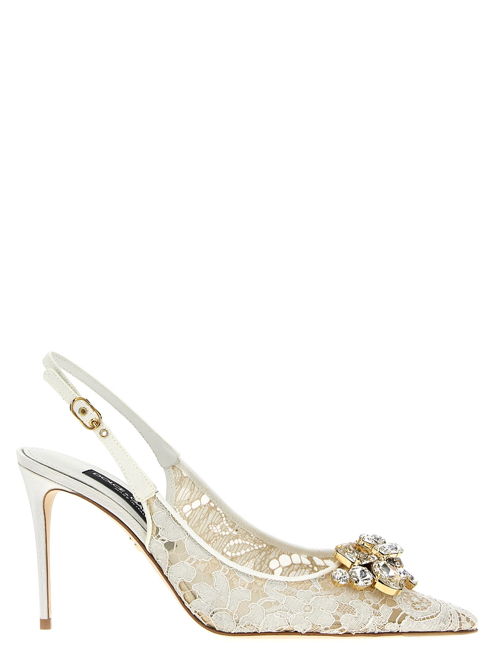 DOLCE & GABBANA RAINBOW LACE SLINGBACK 