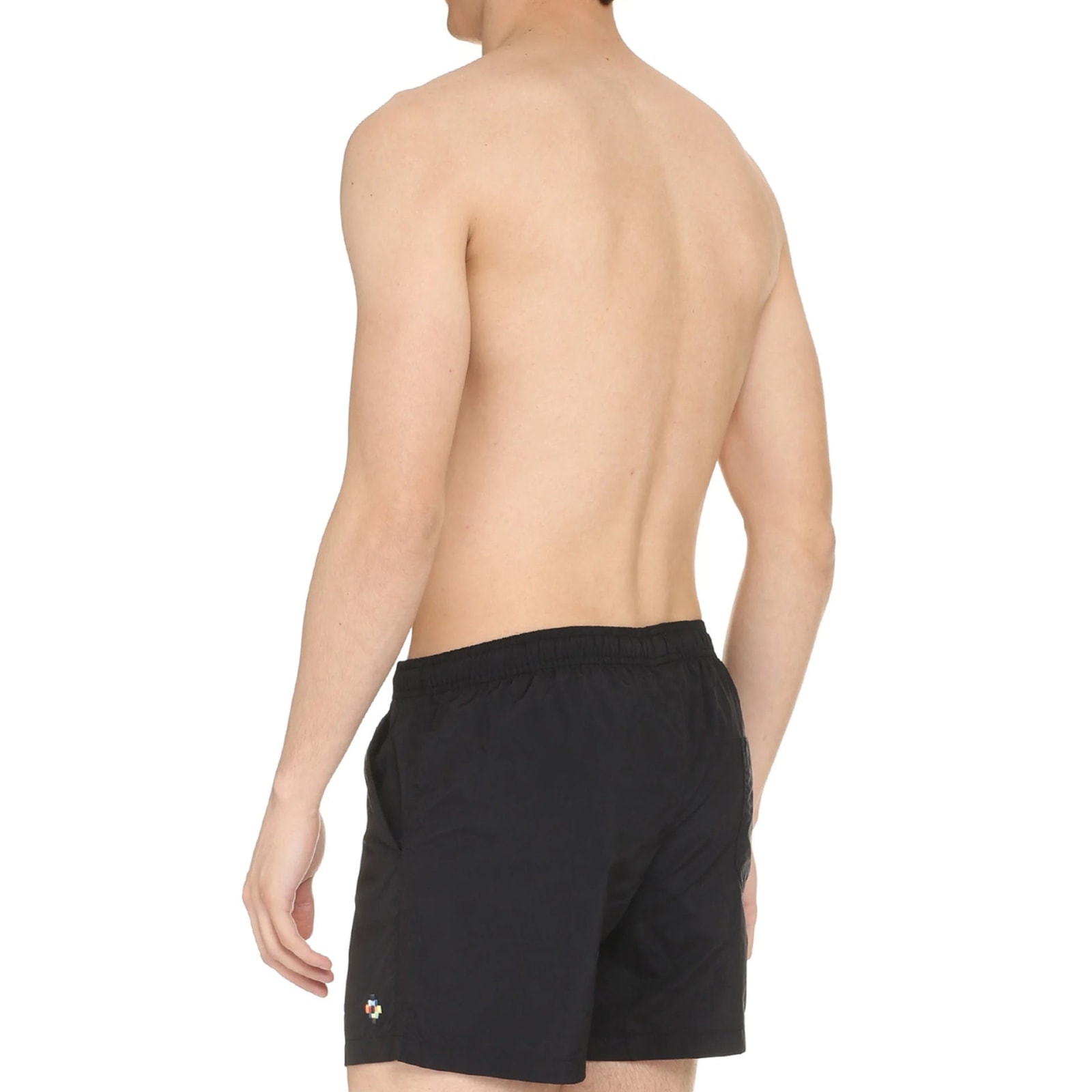 Marcelo Burlon County Of Milan Marcelo Burlon Swim Shorts In Black