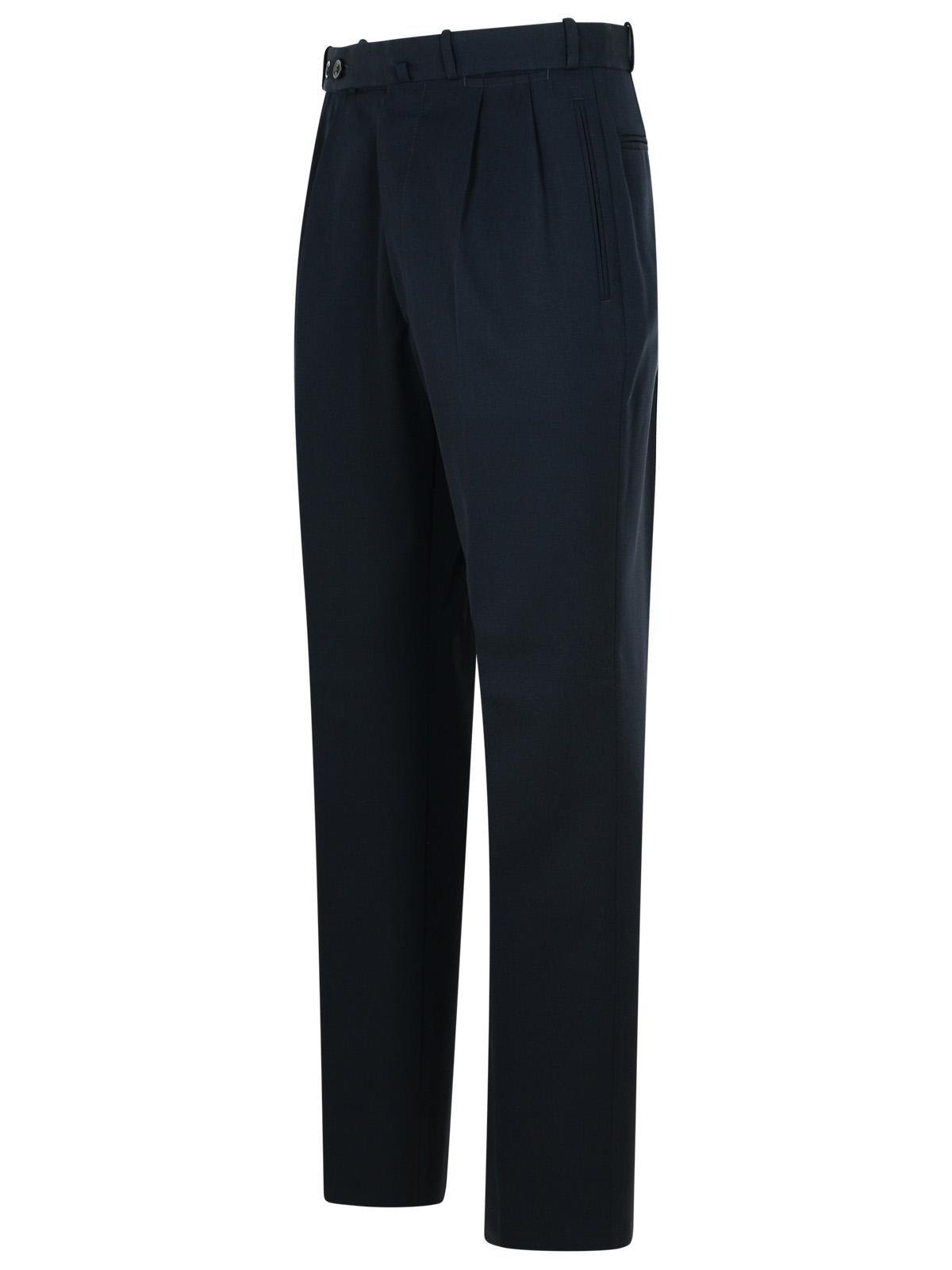 Shop Maison Margiela Pleat Detailed Cropped Trousers In 510