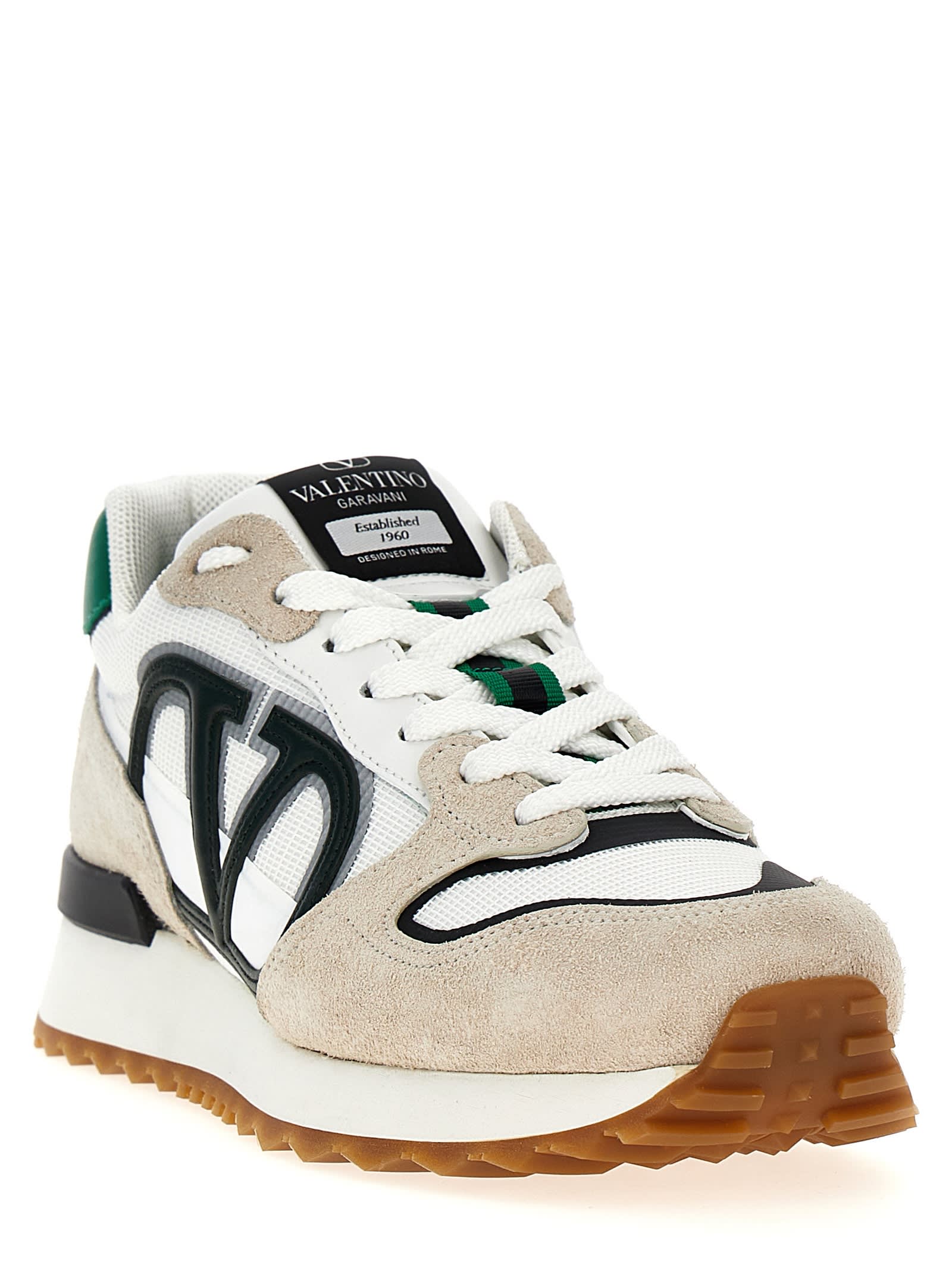 Shop Valentino Garavani Vlogo Pace Sneakers In Multicolor