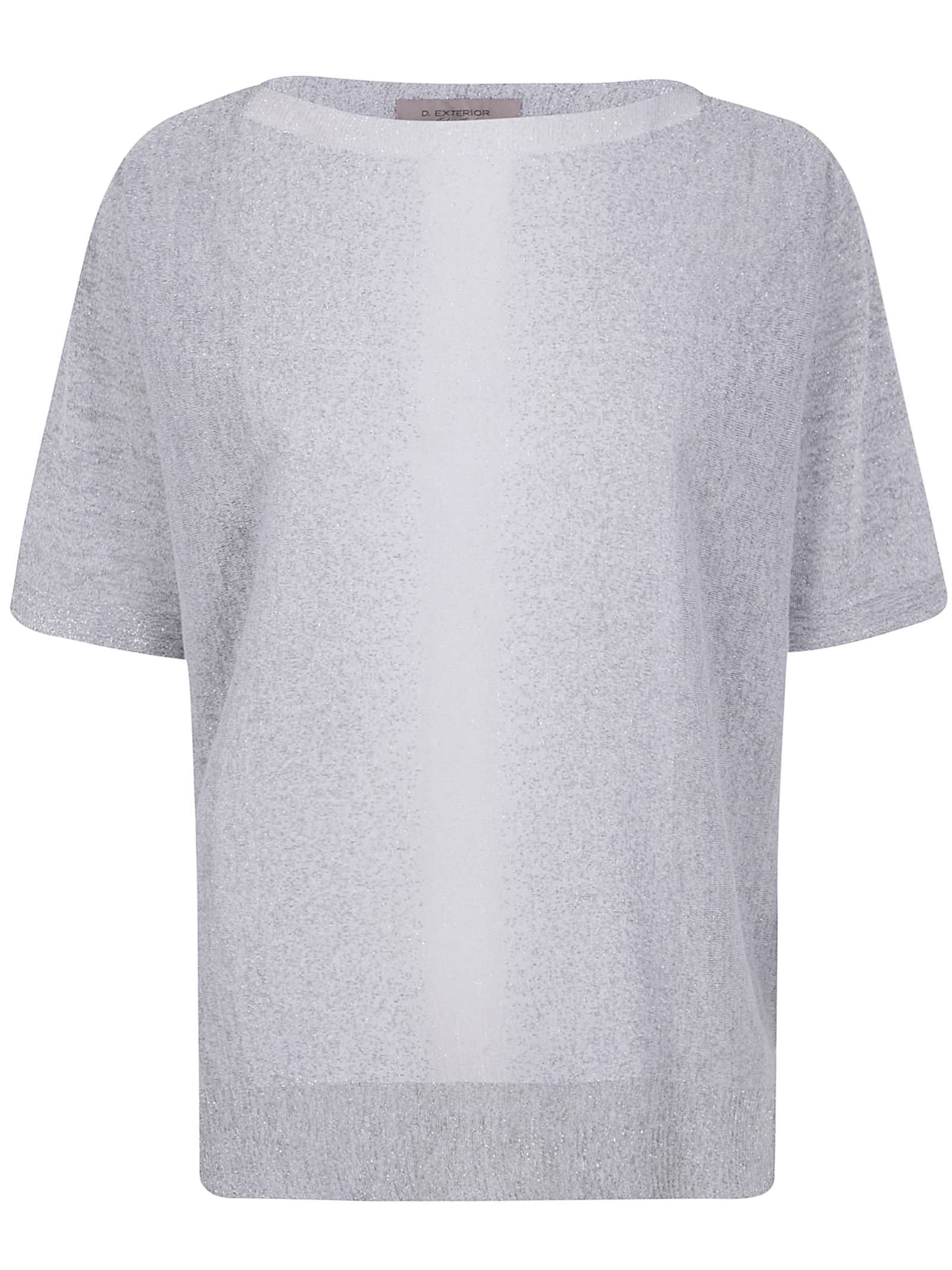 D. Exterior Funded Lux Short Sleeves Boat Neck