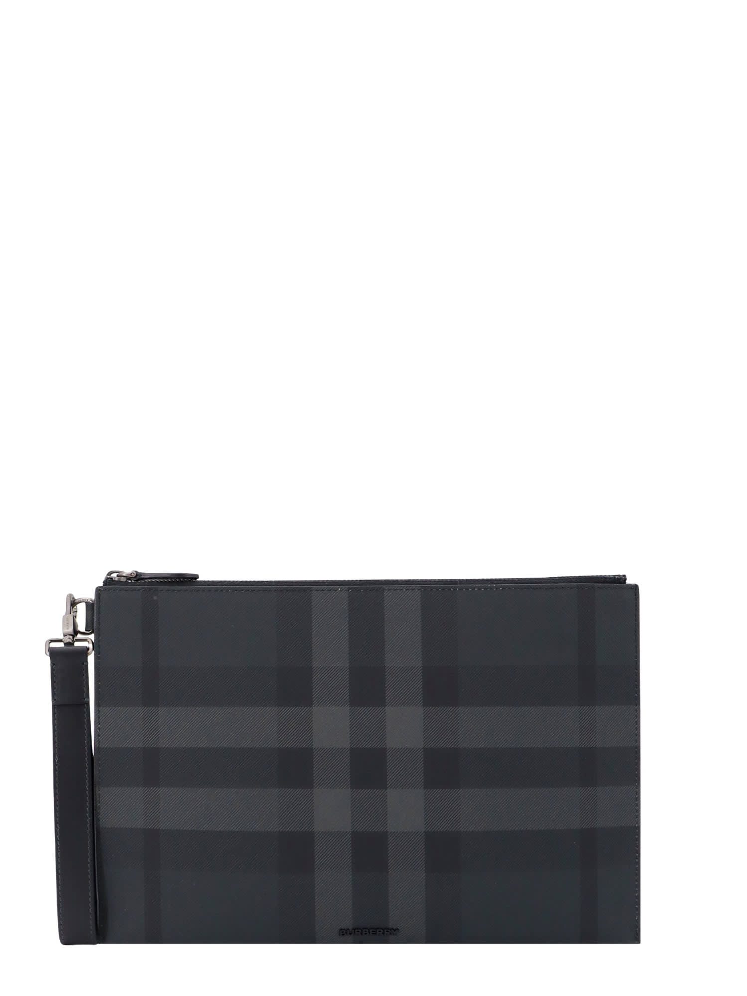 Burberry Check Large Pouch