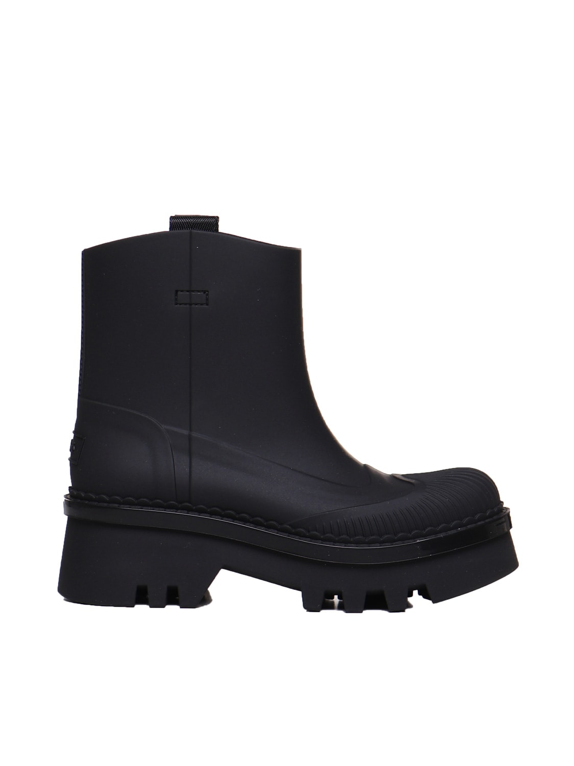 Shop Chloé Raina Rain Boots In Black