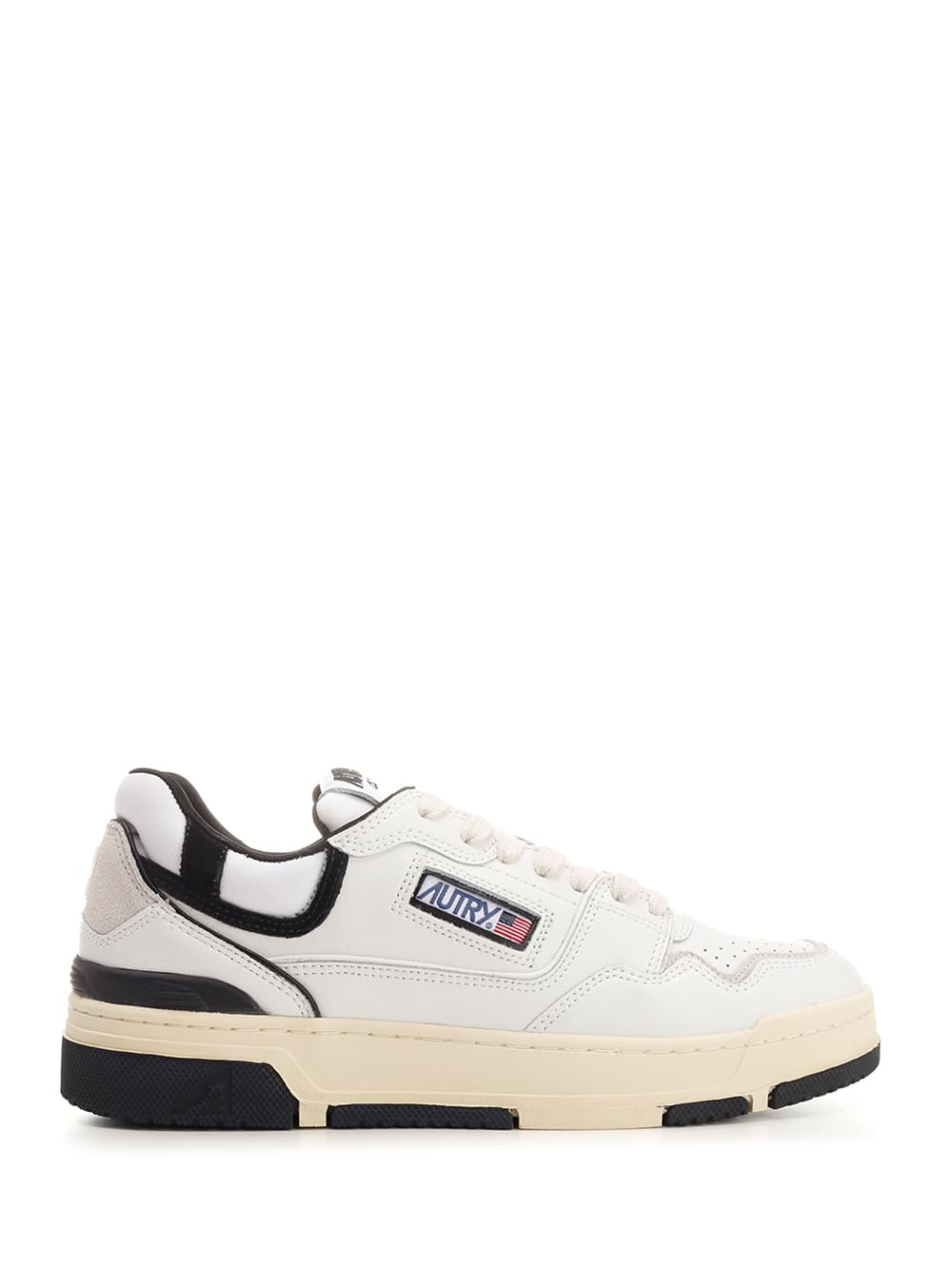 Shop Autry Clc Low-top Sneakers In White