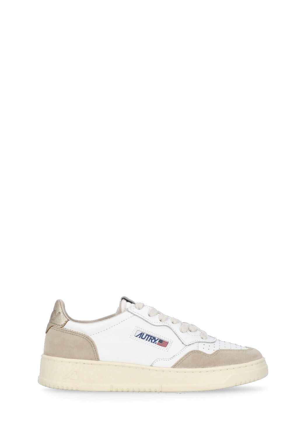 Shop Autry Medalist Low Sneakers In White