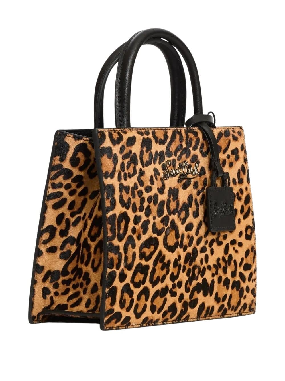 Mc2 Saint Barth Borsa Shop Bag Mini Animalier In Animal Print