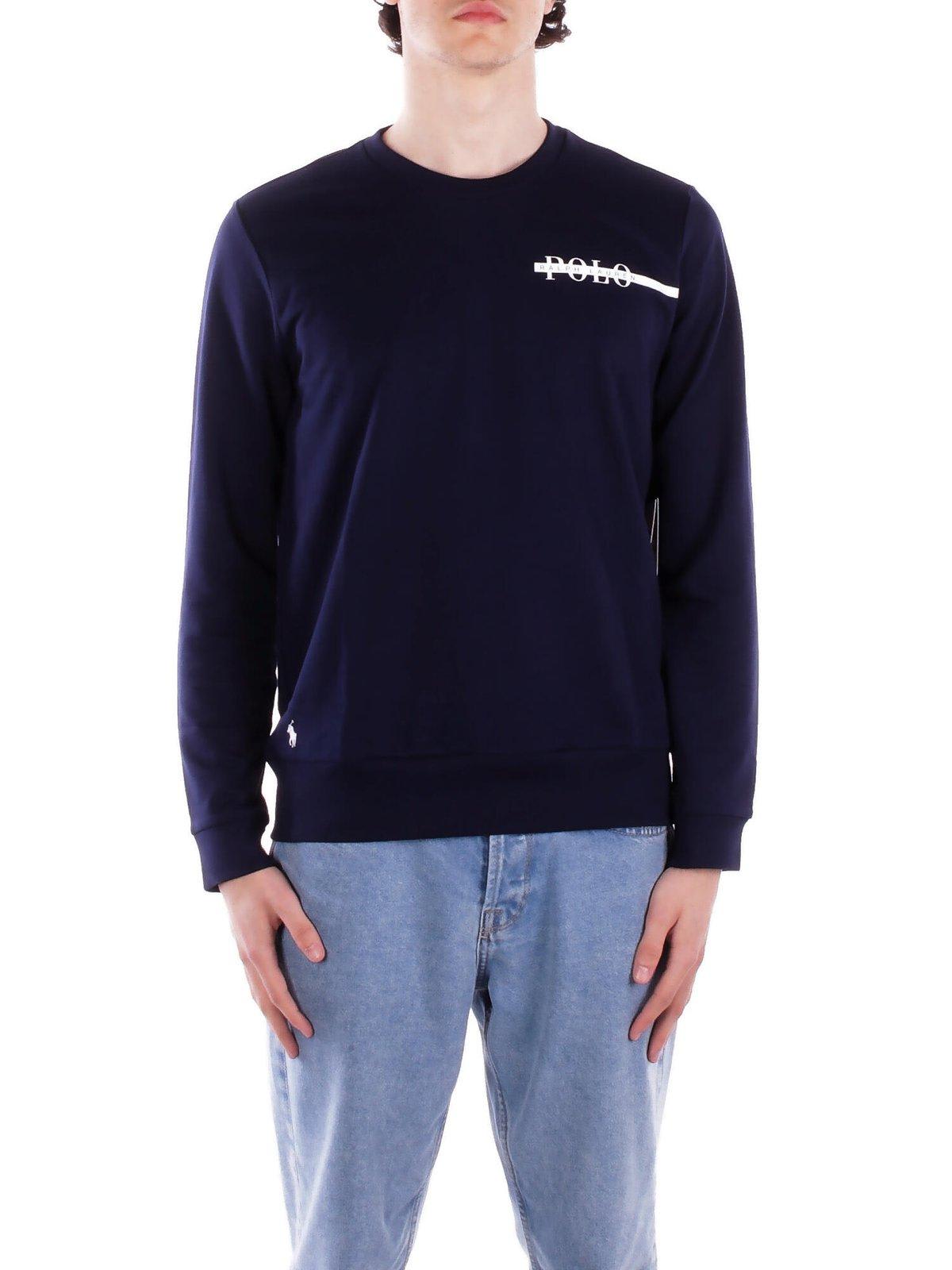 Logo Printed Long Sleeved T-shirt