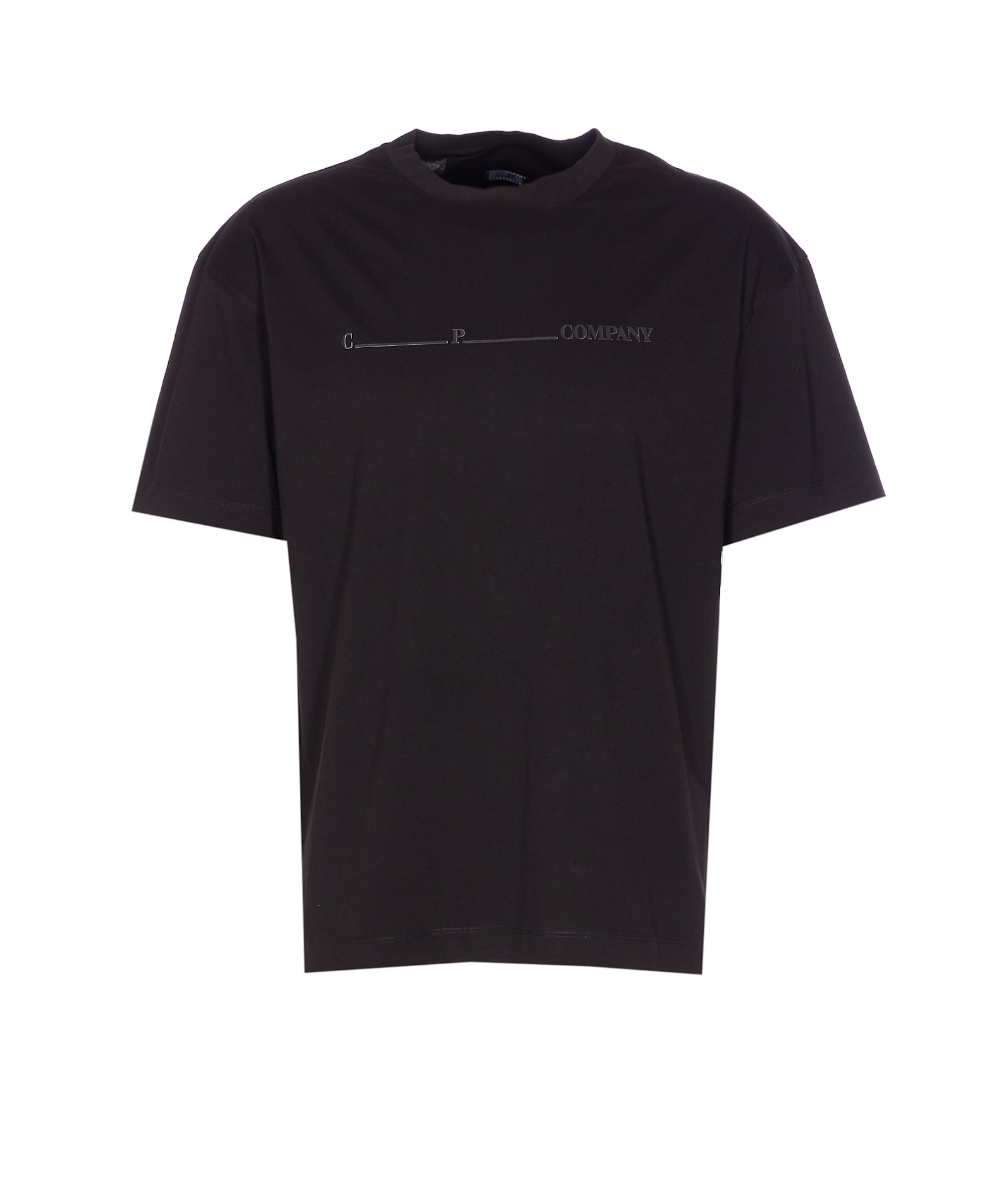 C.p. Company T-shirts And Polos In Black