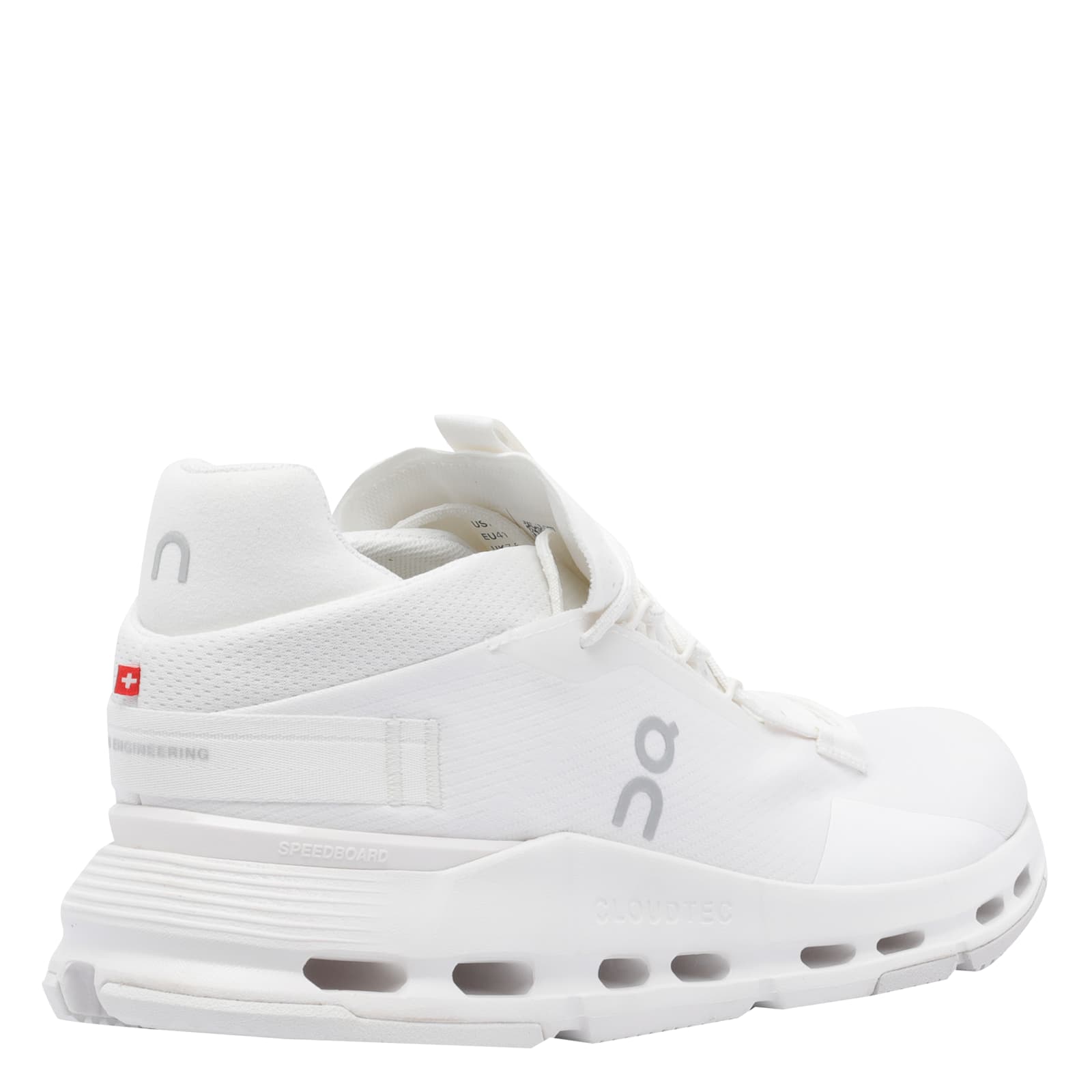 On Cloudnova Sneakers In White
