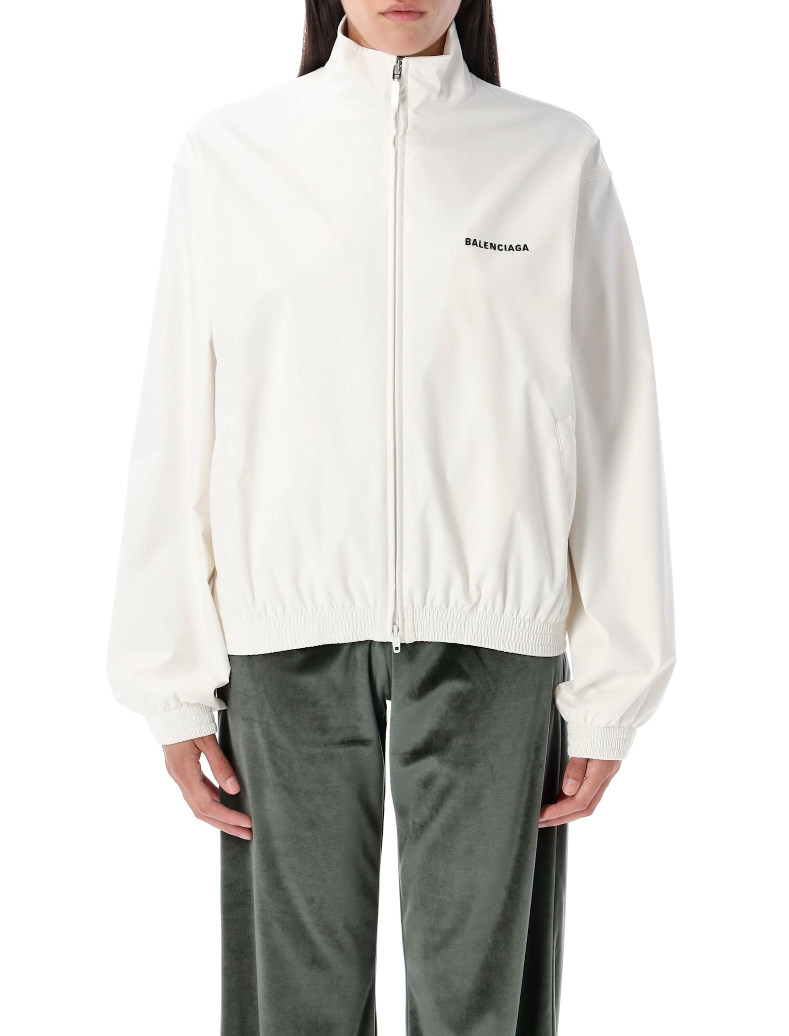 Balenciaga Track Jacket In White