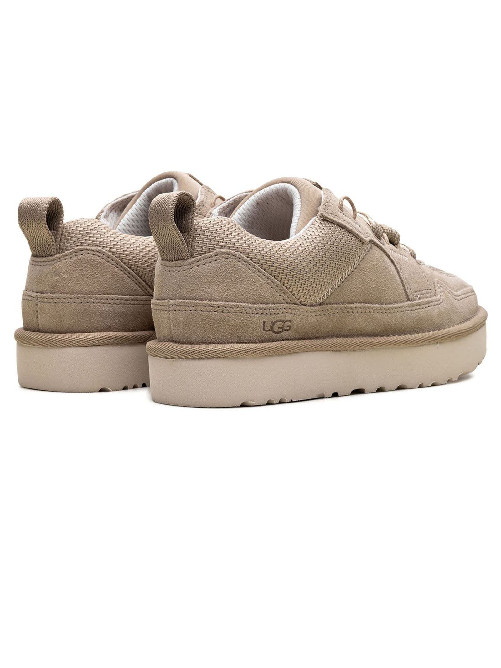 UGG BEIGE SUEDE LO LOWMEL TRAINER