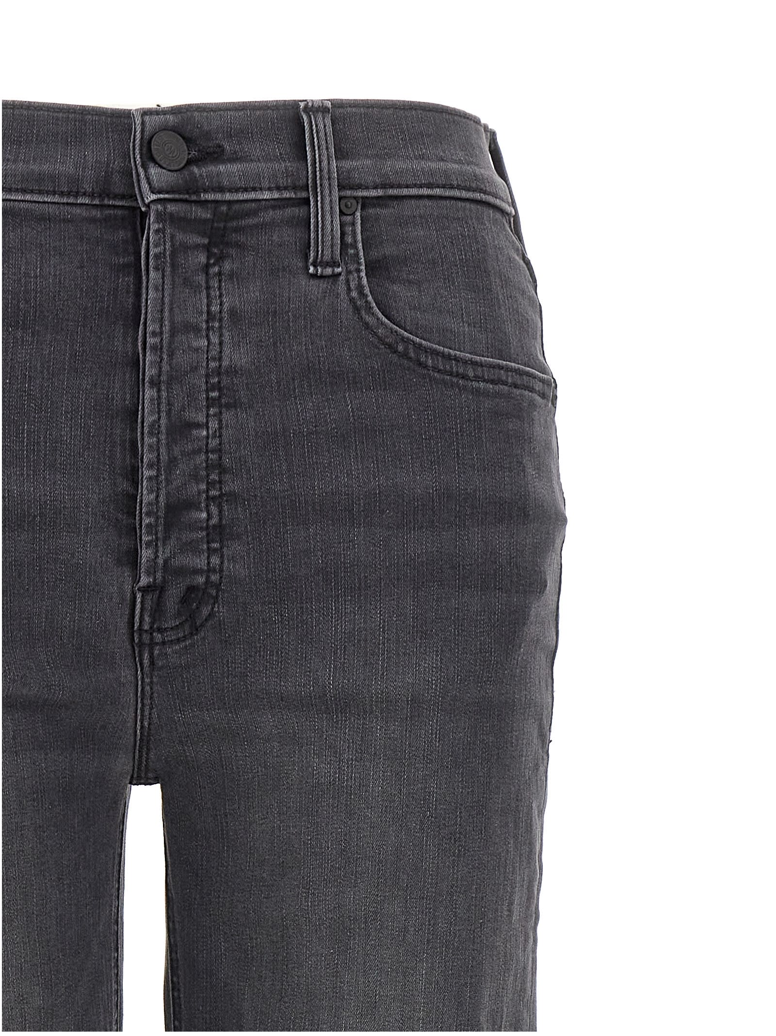 Shop Mother The Tripper Jeans In Gray