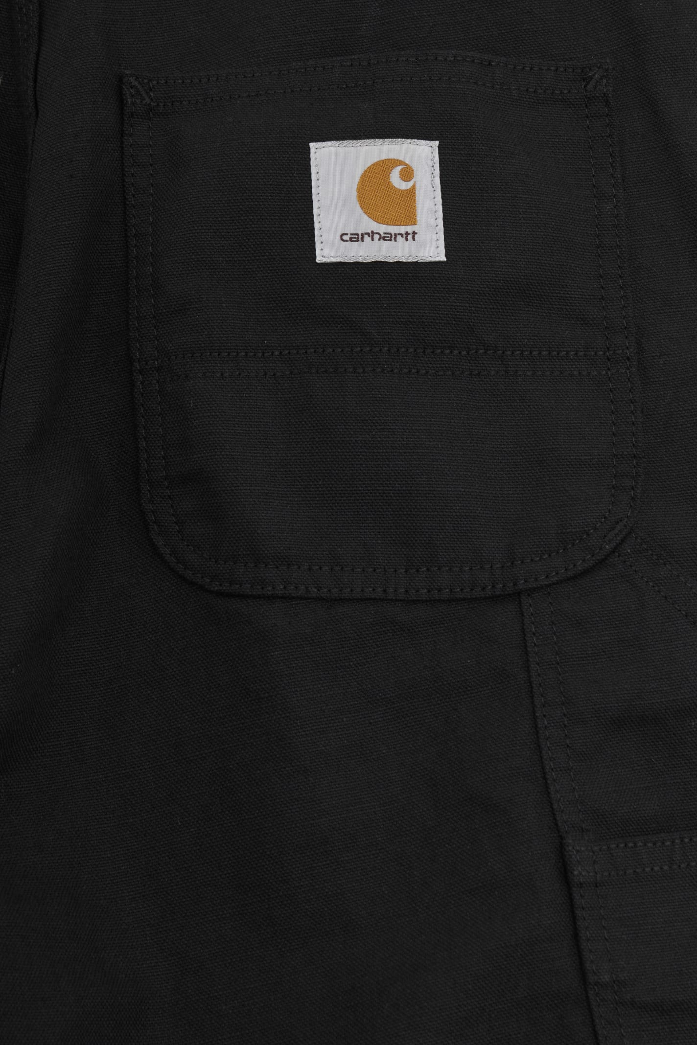Carhartt Regular Waist Relaxed Fit Single Knee Shorts In Black