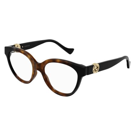 Shop Gucci Gg1024o002 Havana Black Transpar