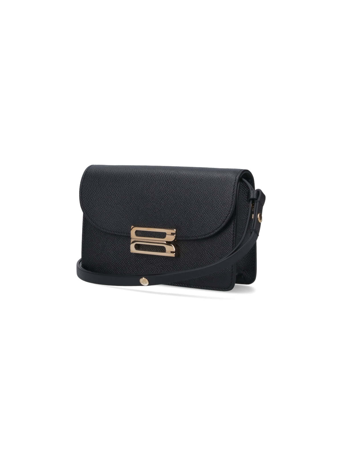 Shop Victoria Beckham Nano Dorian Mini Bag In Black