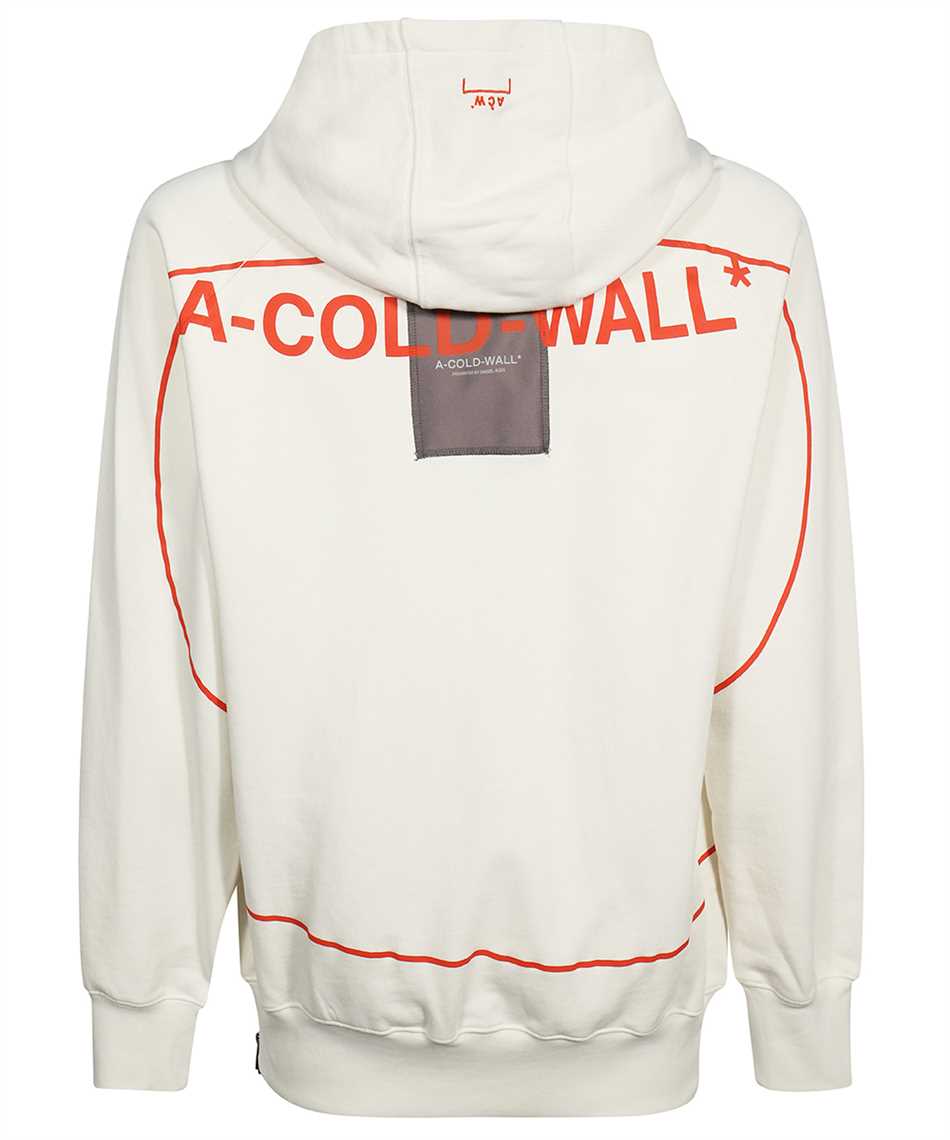 A-cold-wall* Sphere Logo-print Hoodie In White