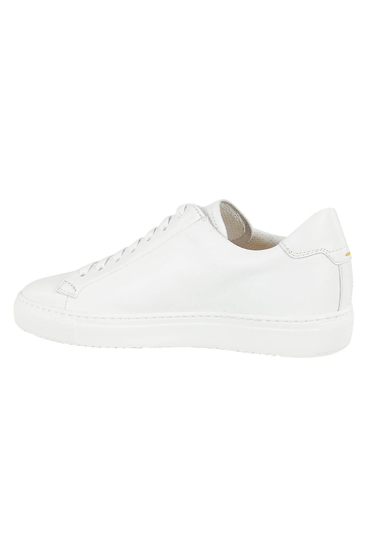 Shop Doucal's Sneaker In Chiffon Bianco