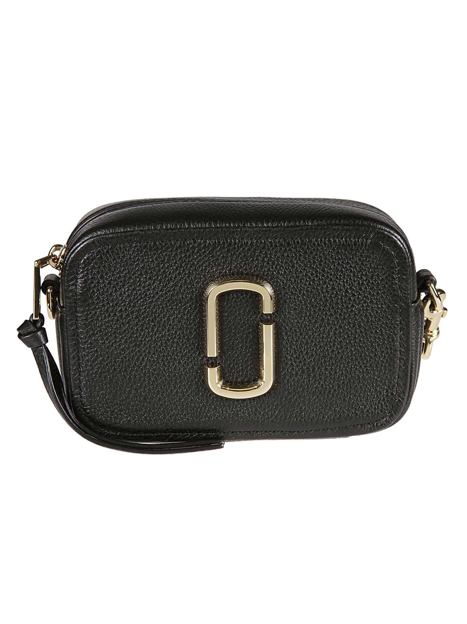 Marc Jacobs Detachable Strap Top Zip Shoulder Bag In Nero