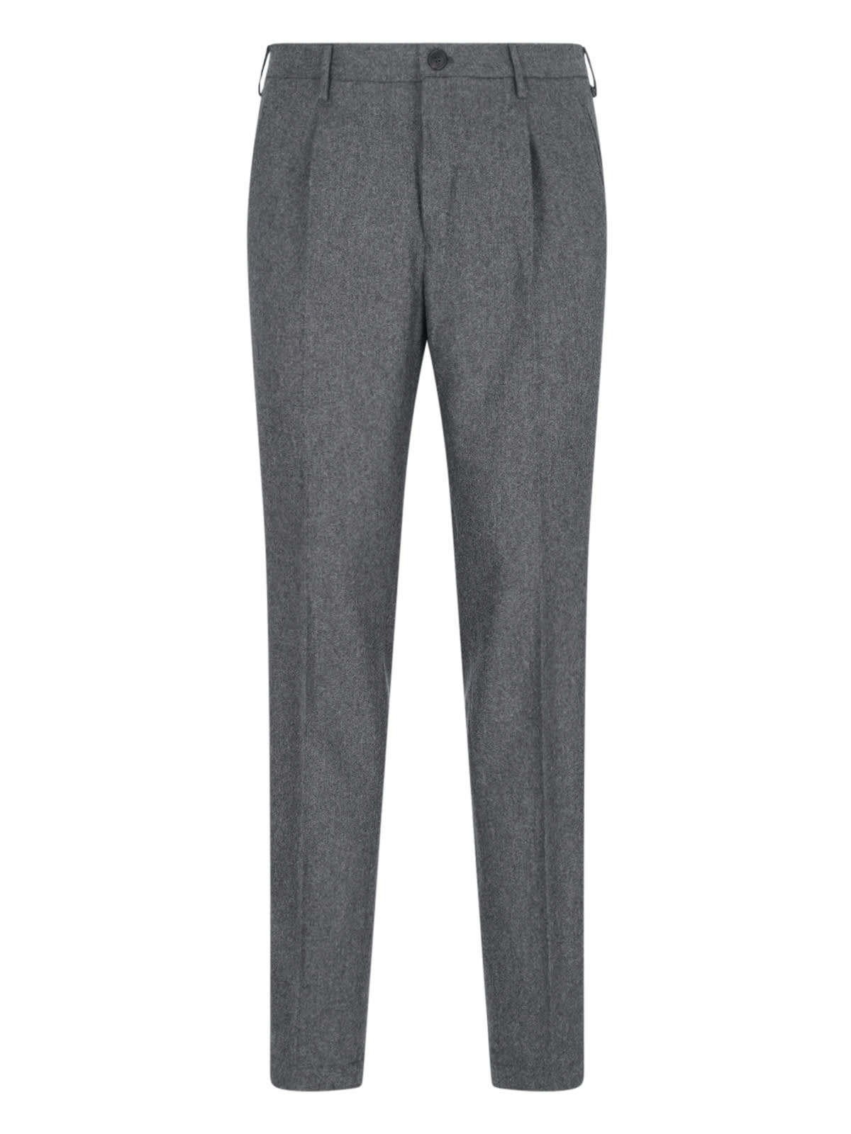 Shop Incotex Chinos In Gray