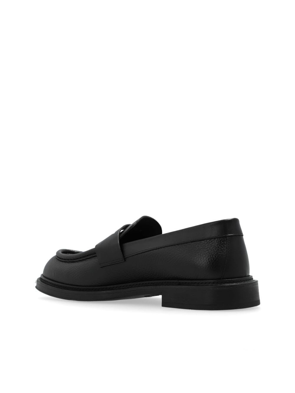 Shop Emporio Armani Loafer In Black Black