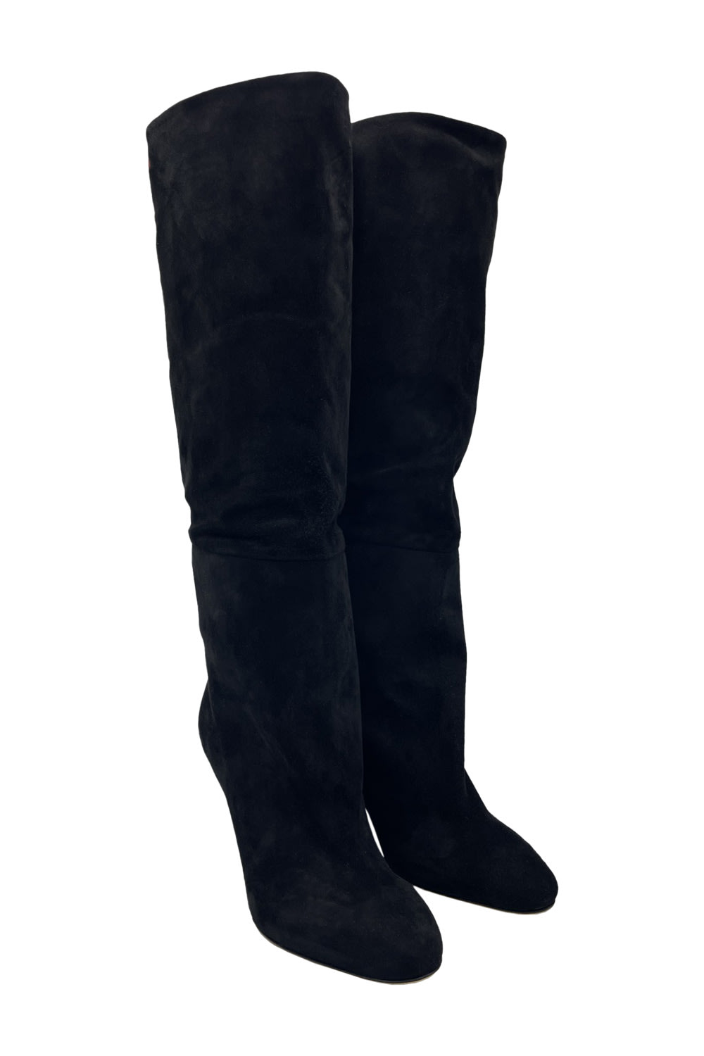 Shop Proenza Schouler Suede Boots In Black
