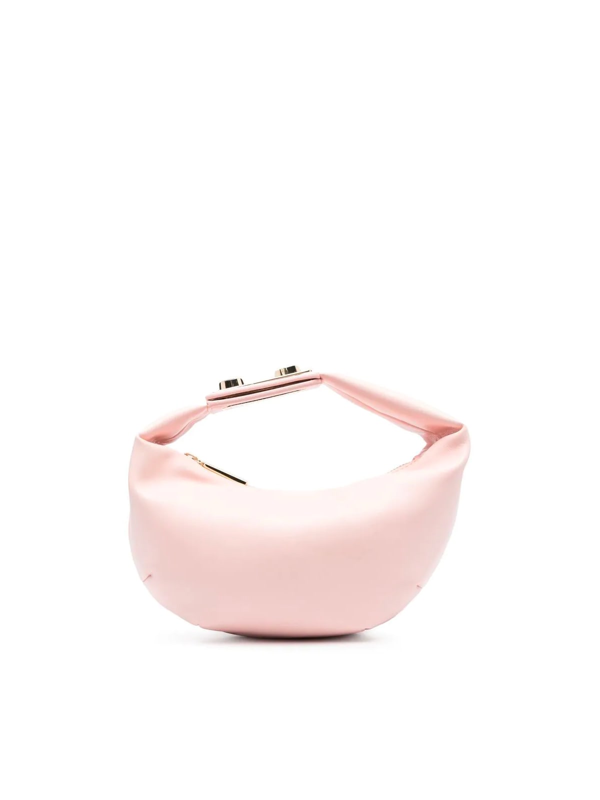 Chiara Ferragni Logo-plaque Small Tote Bag In Peach