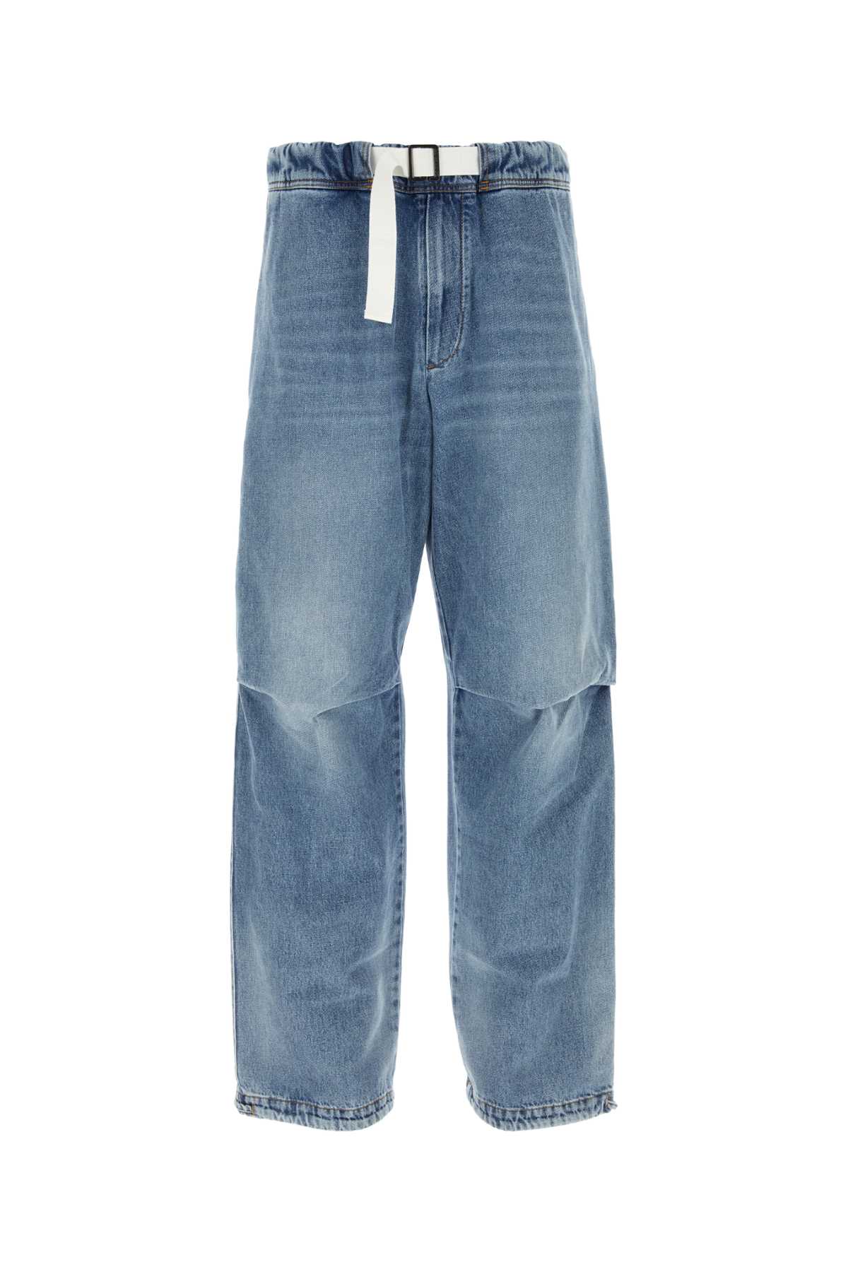 Denim Jordan Wide-leg Jeans