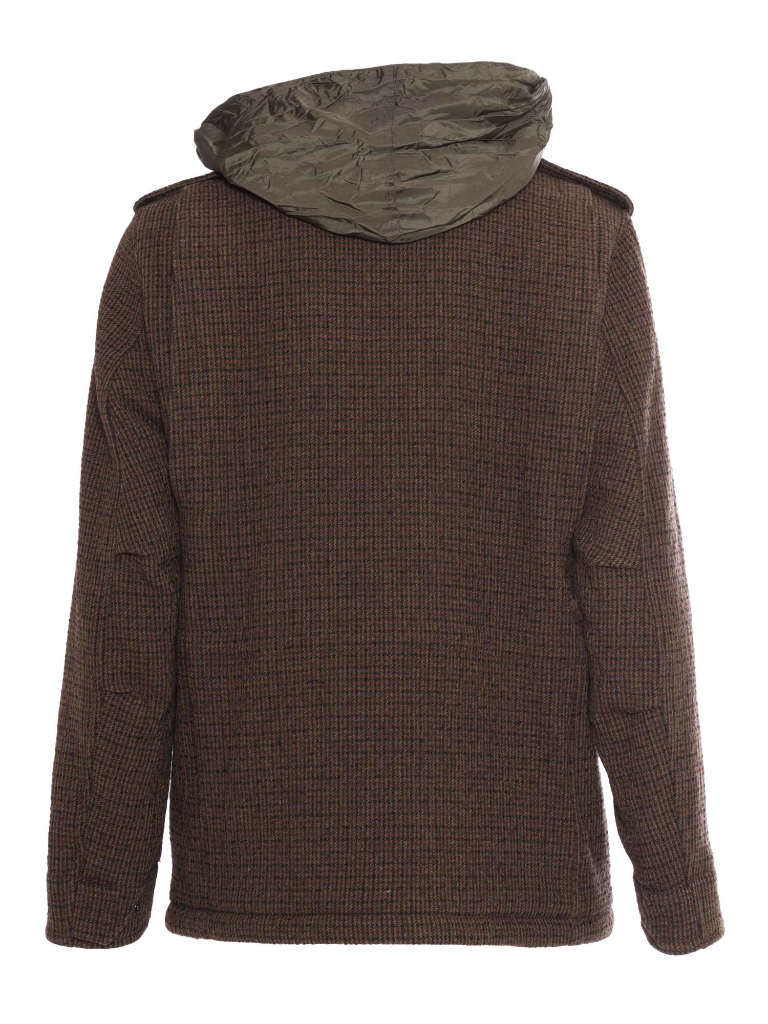 Shop Aspesi Man Jacket In Brown