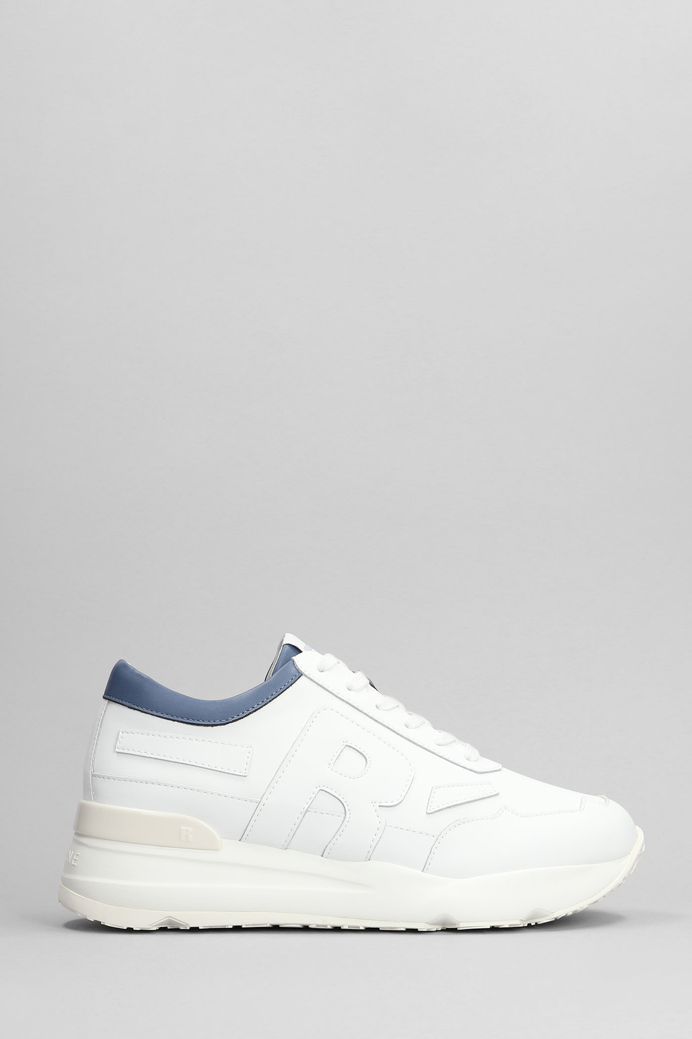 Shop Ruco Line R-evolve Sneakers In White Leather
